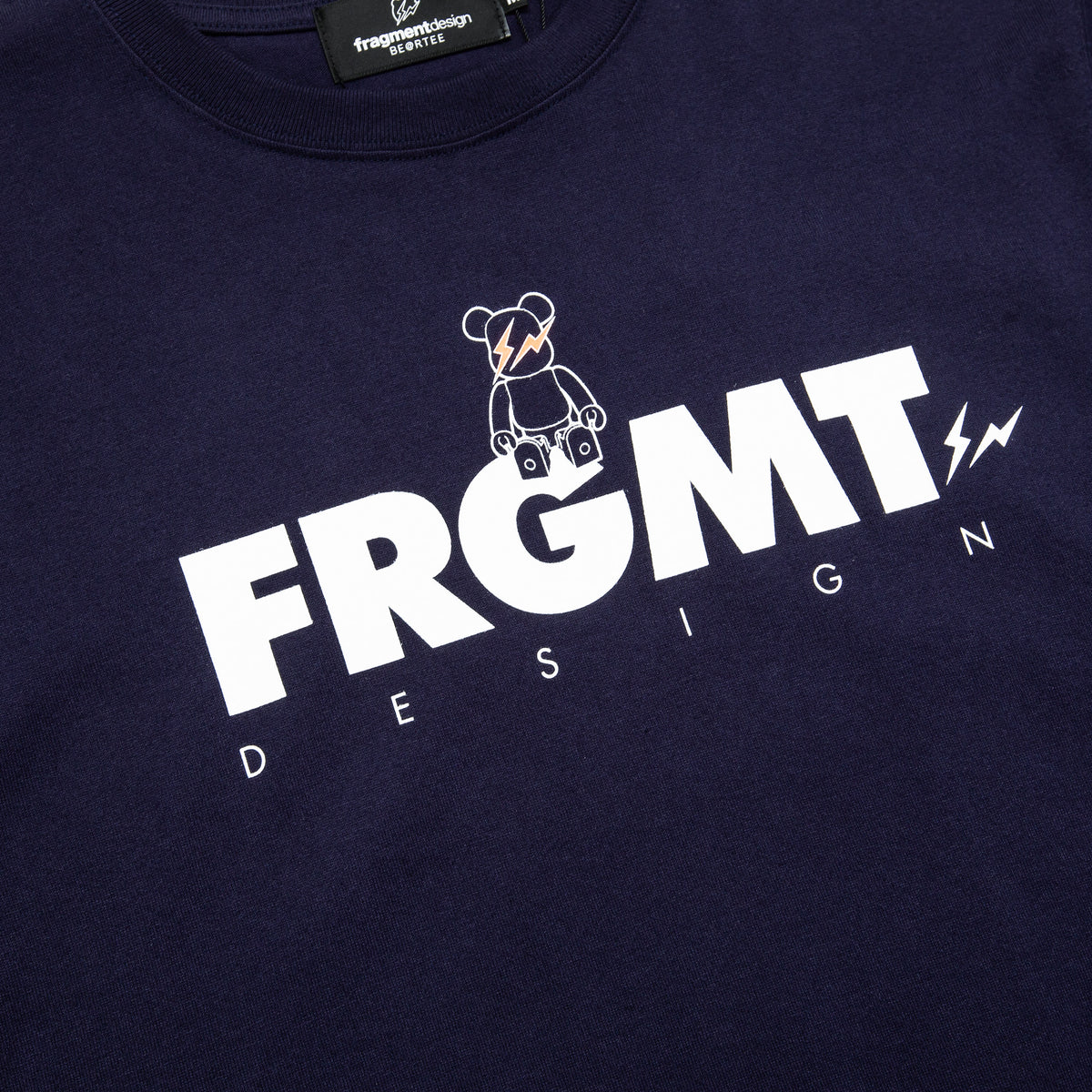 Medicom Fragment Design Bear Tee [MED-BEARTEE-NVY]