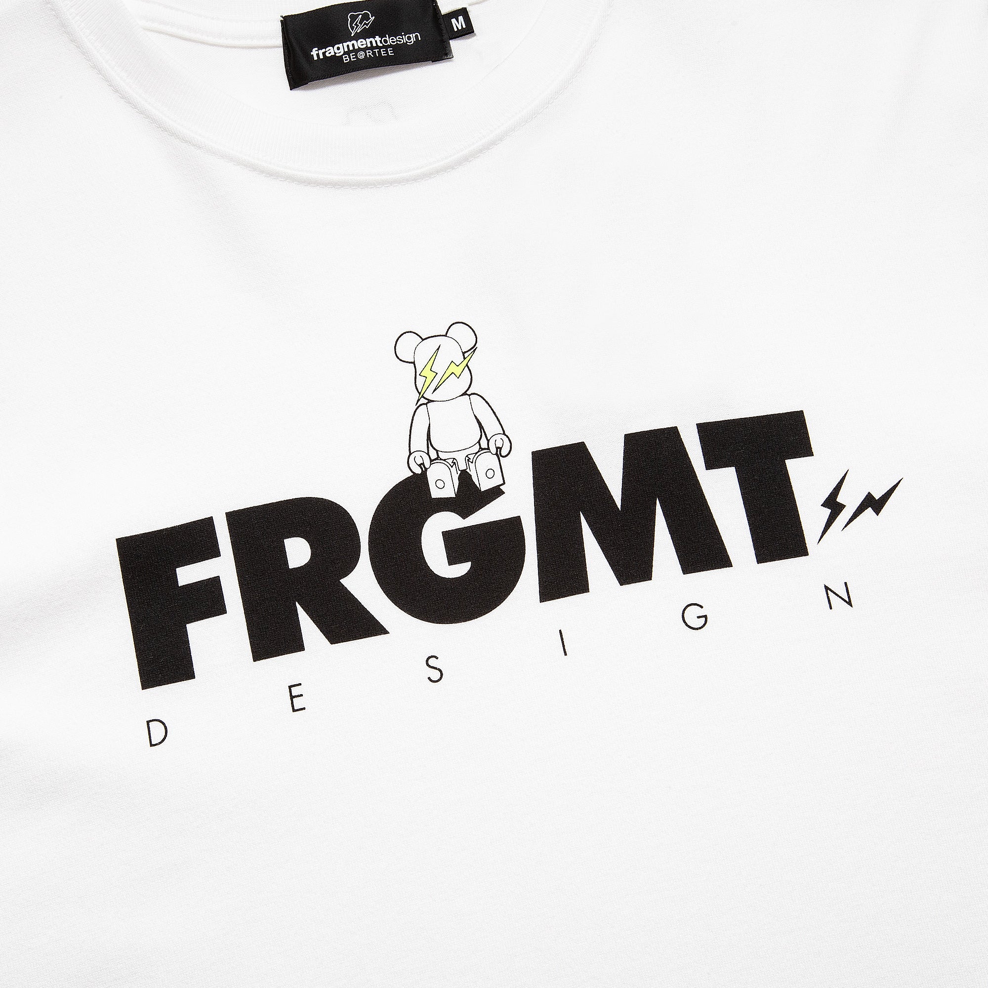 Medicom Fragment Design Bear Tee [MED-BEARTEE-WHT]
