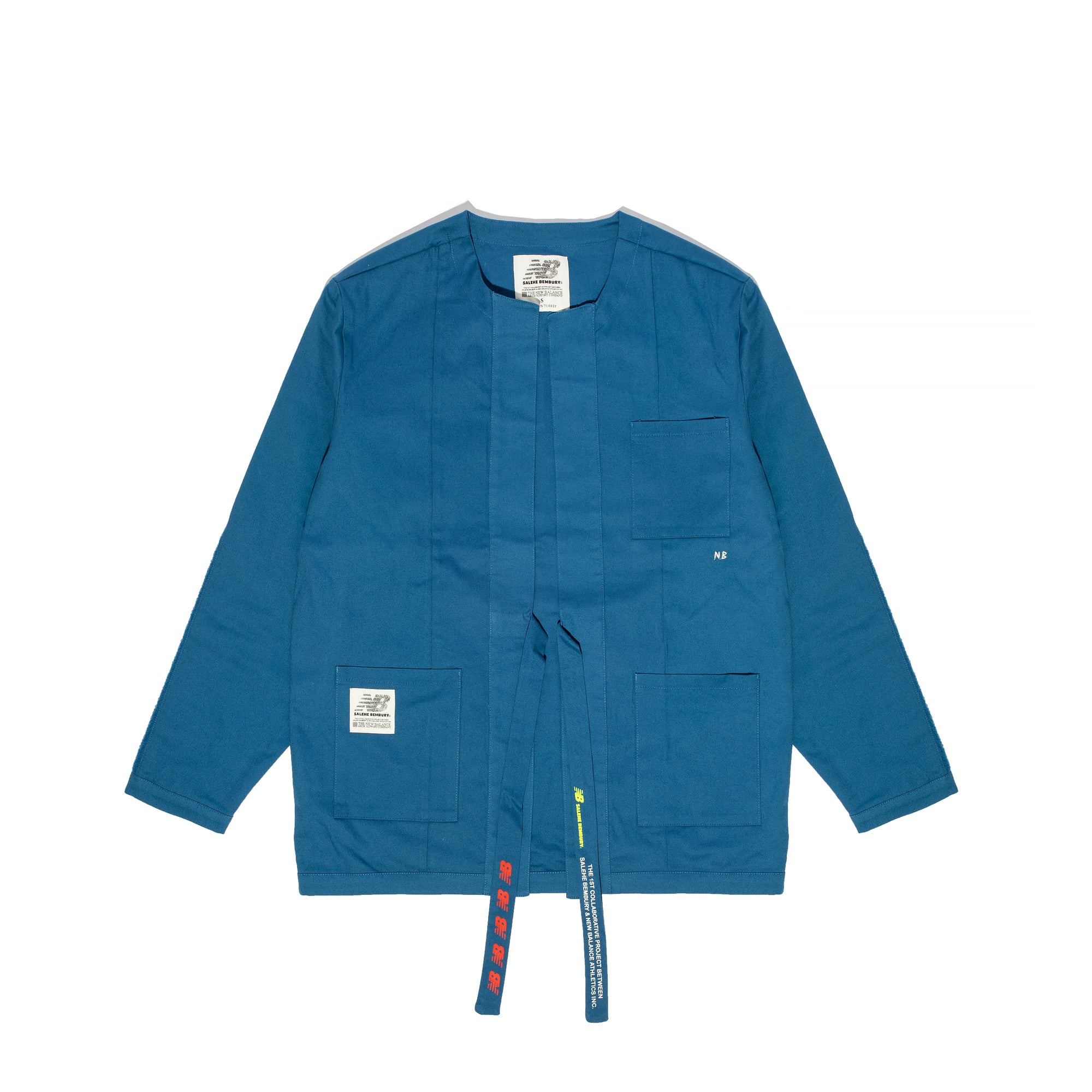 New Balance x Salehe Mens Peace Hand Shacket 'Oxygen Blue'