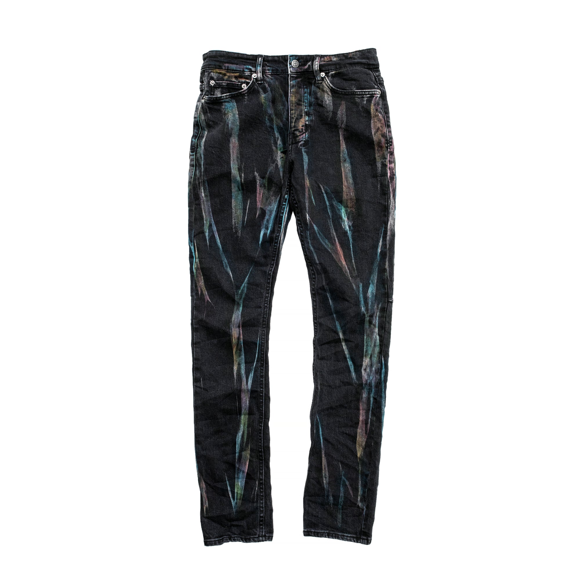 Ksubi Mens Chitch Pink Refrakt Jeans