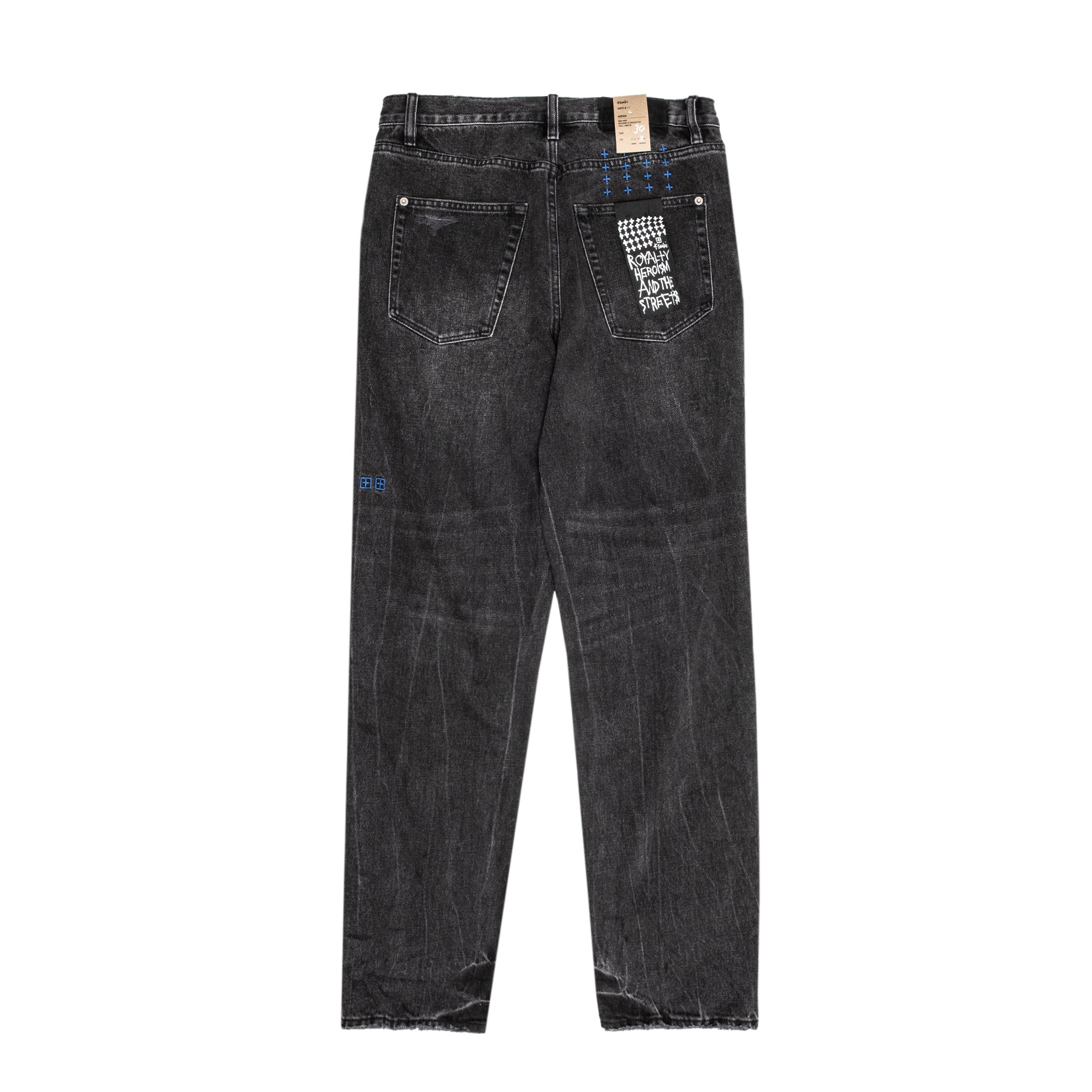 Ksubi Mens Anti K Knight Cobalt Jeans