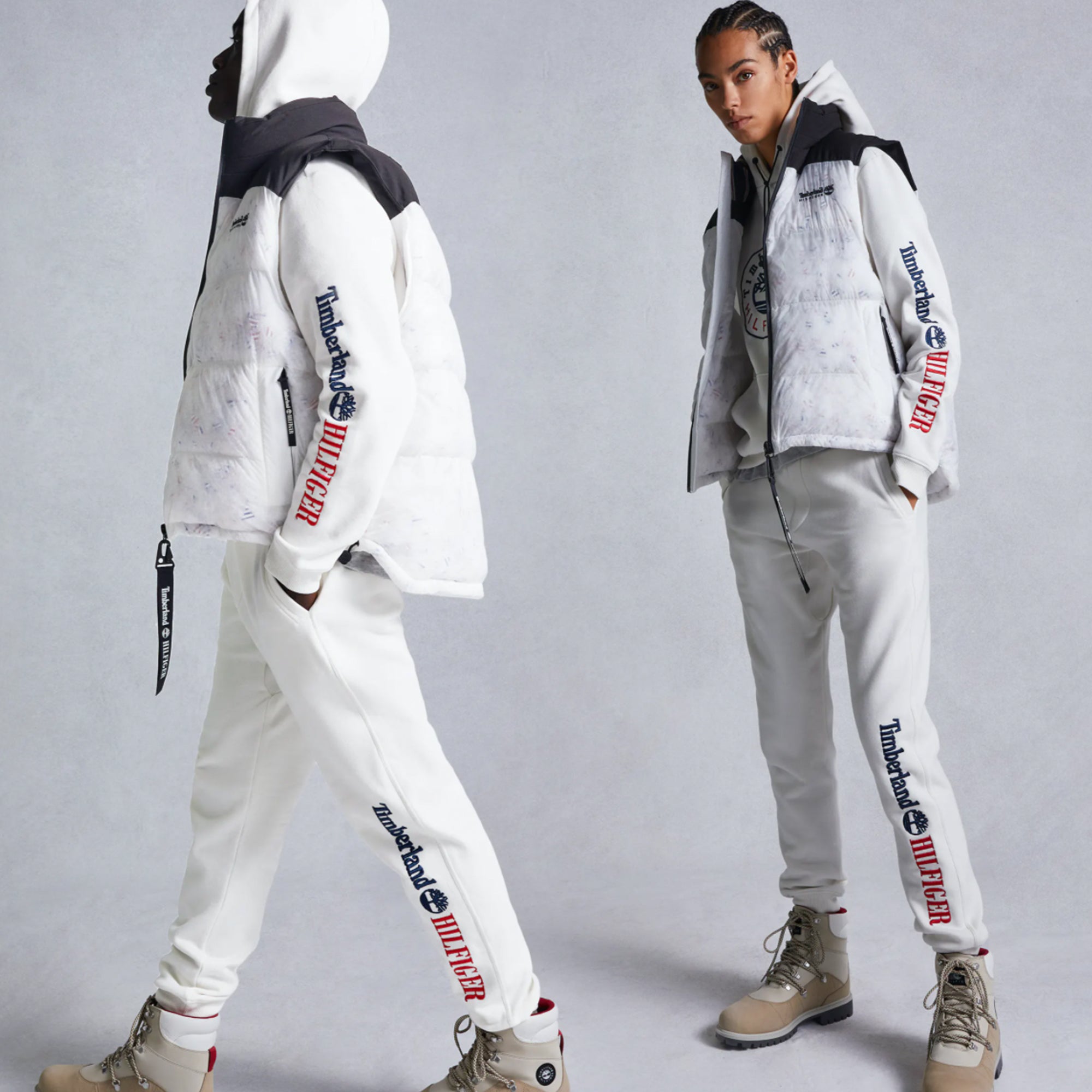 Tommy Hilfiger x Timberland Ri Logo Sweatpants 'Ivory'