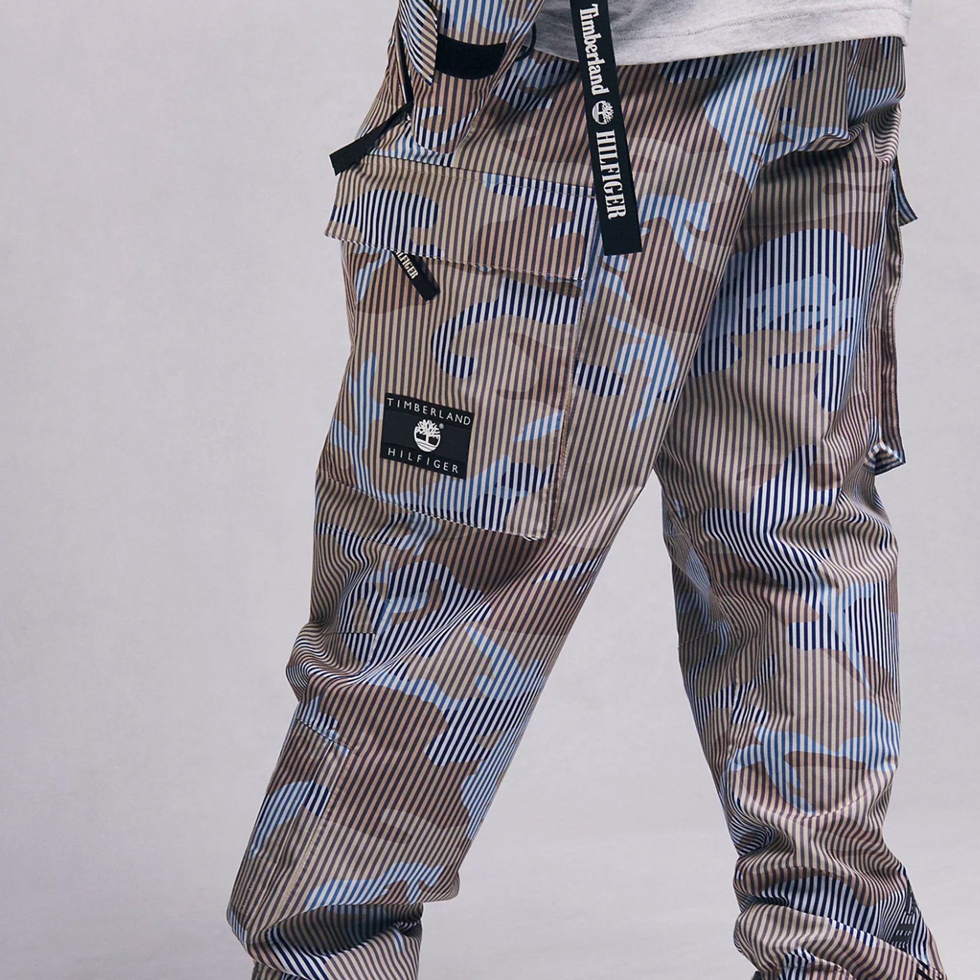 Tommy Hilfiger x Timberland RI Gore-Tex Cargo Pants 'Camo/Ithica Print'