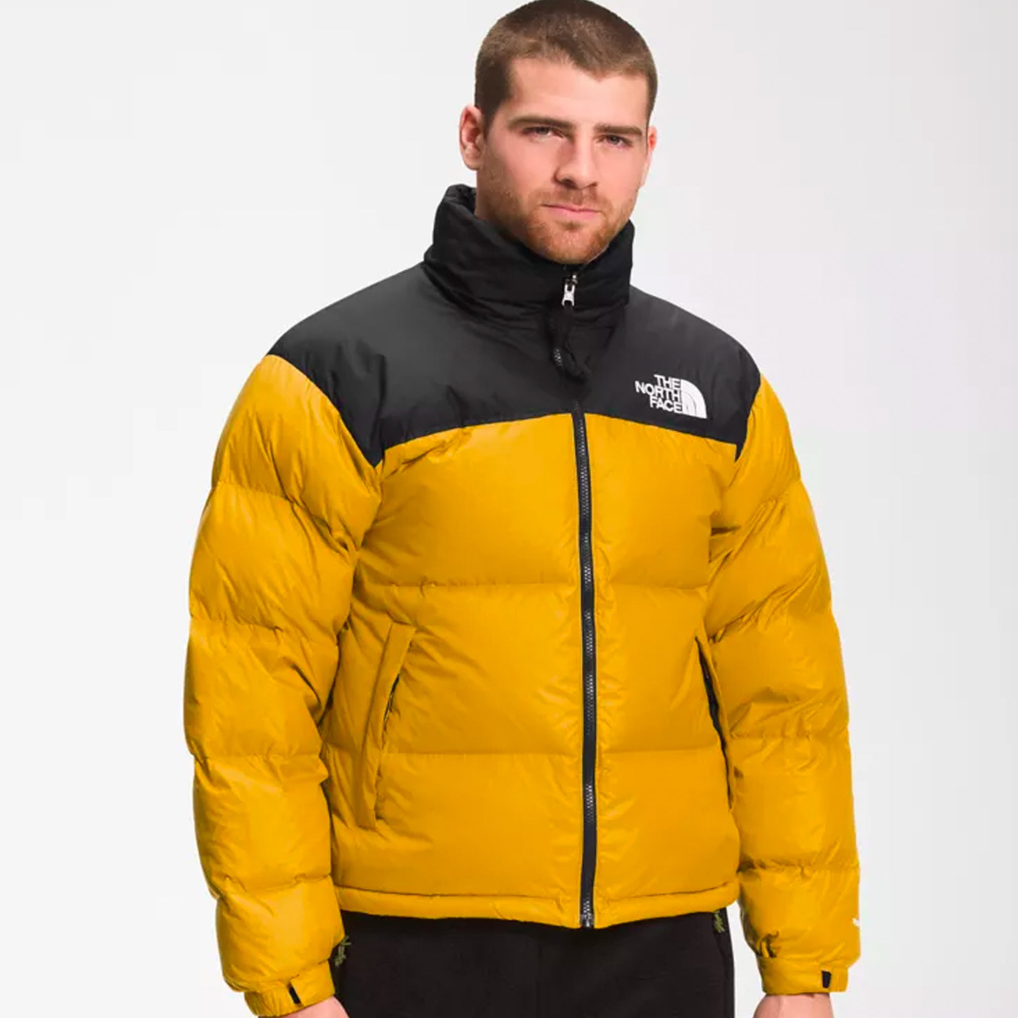 The North Face Mens 1996 Retro Nuptse Jacket Arrowwood Yellow