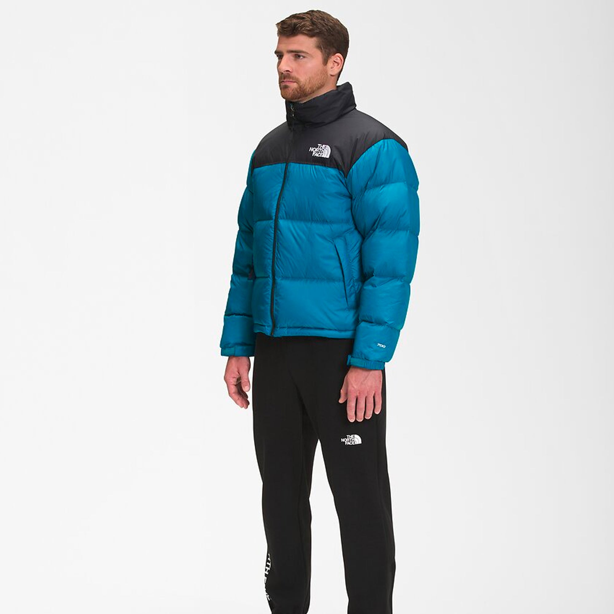 The North Face Mens 1996 Retro Nuptse Jacket Banff Blue