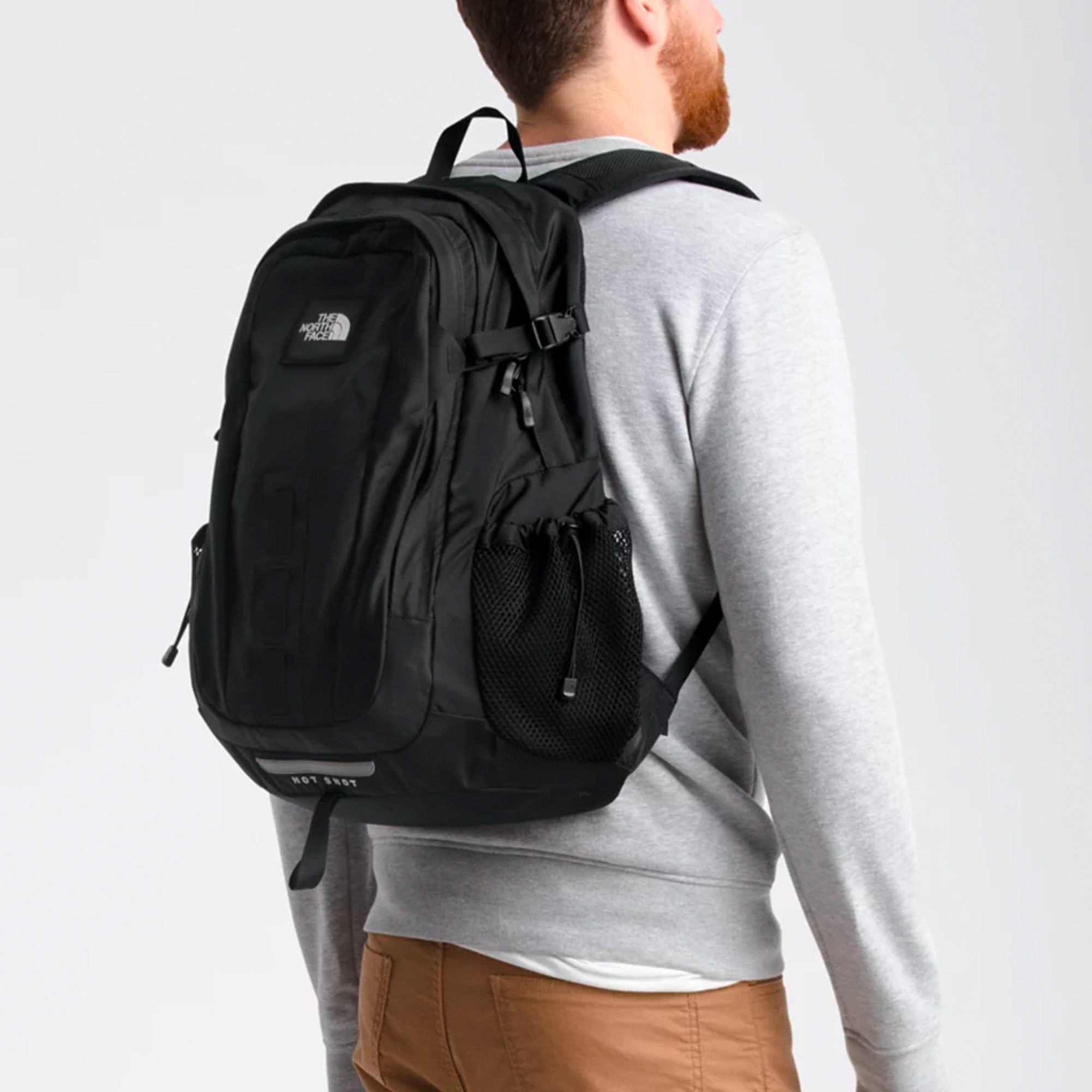 The North Face Mens Hot Shot SE Backpack Black