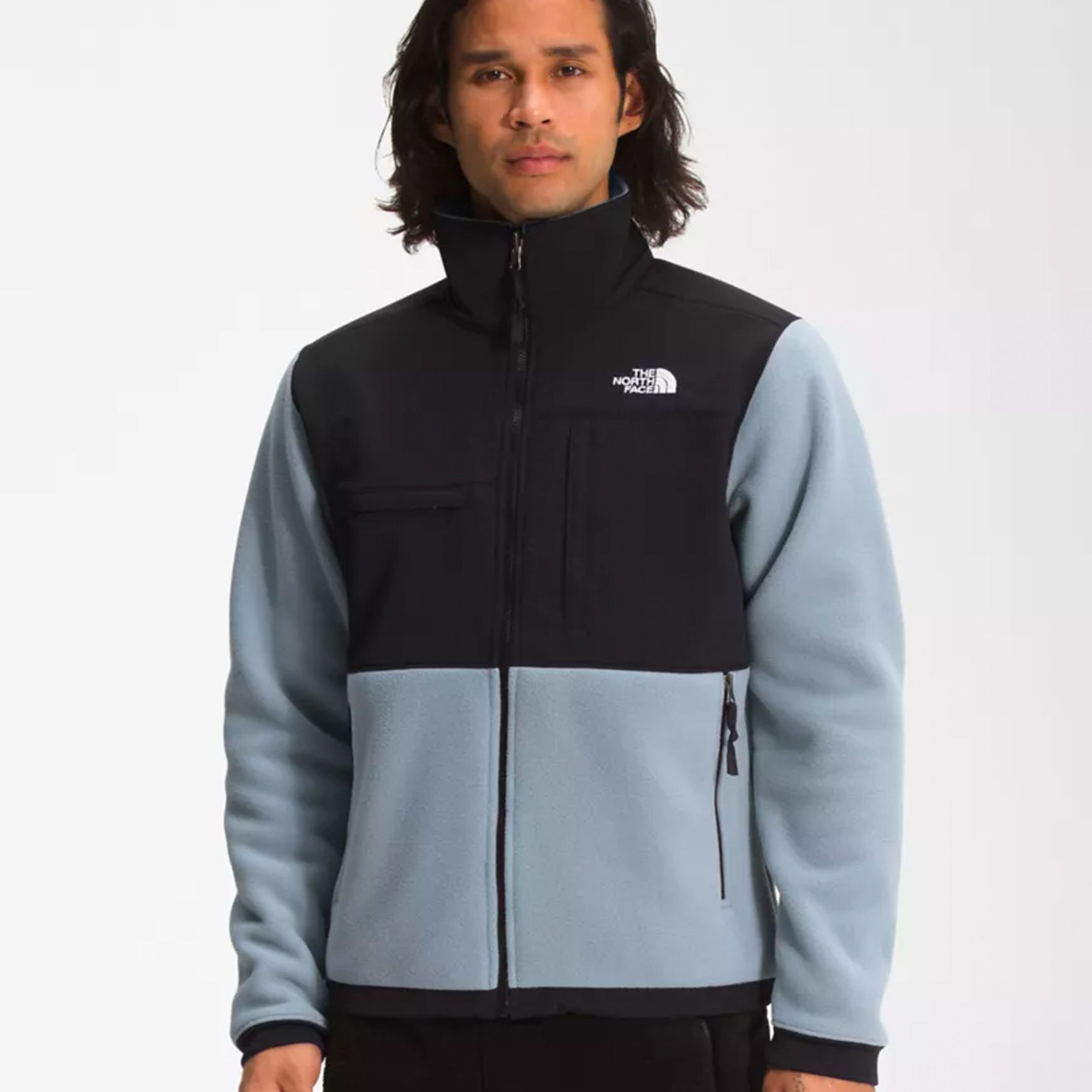 The North Face Mens Denali 2 Jacket Tradewinds Grey