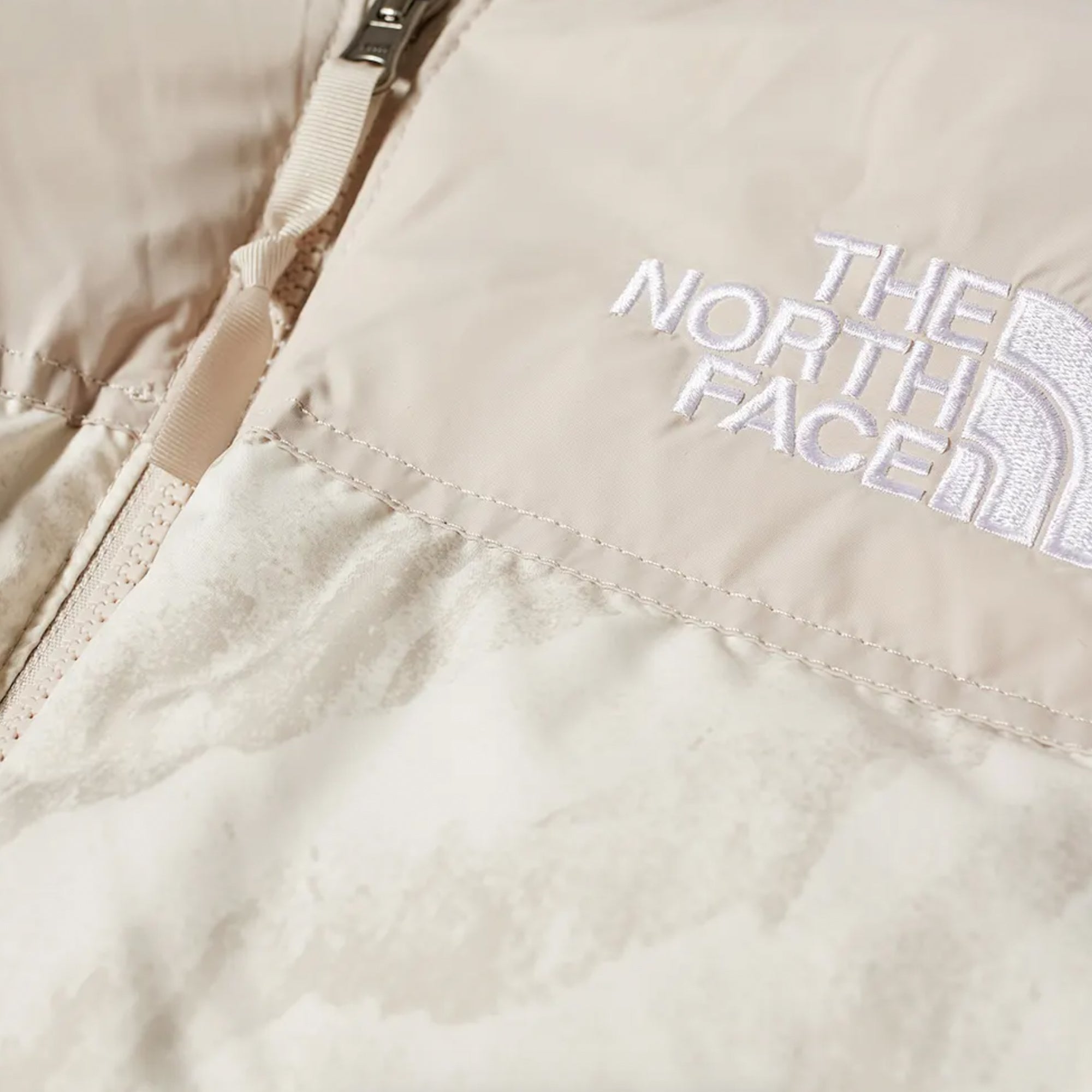 The North Face Mens Print Nuptse Jacket