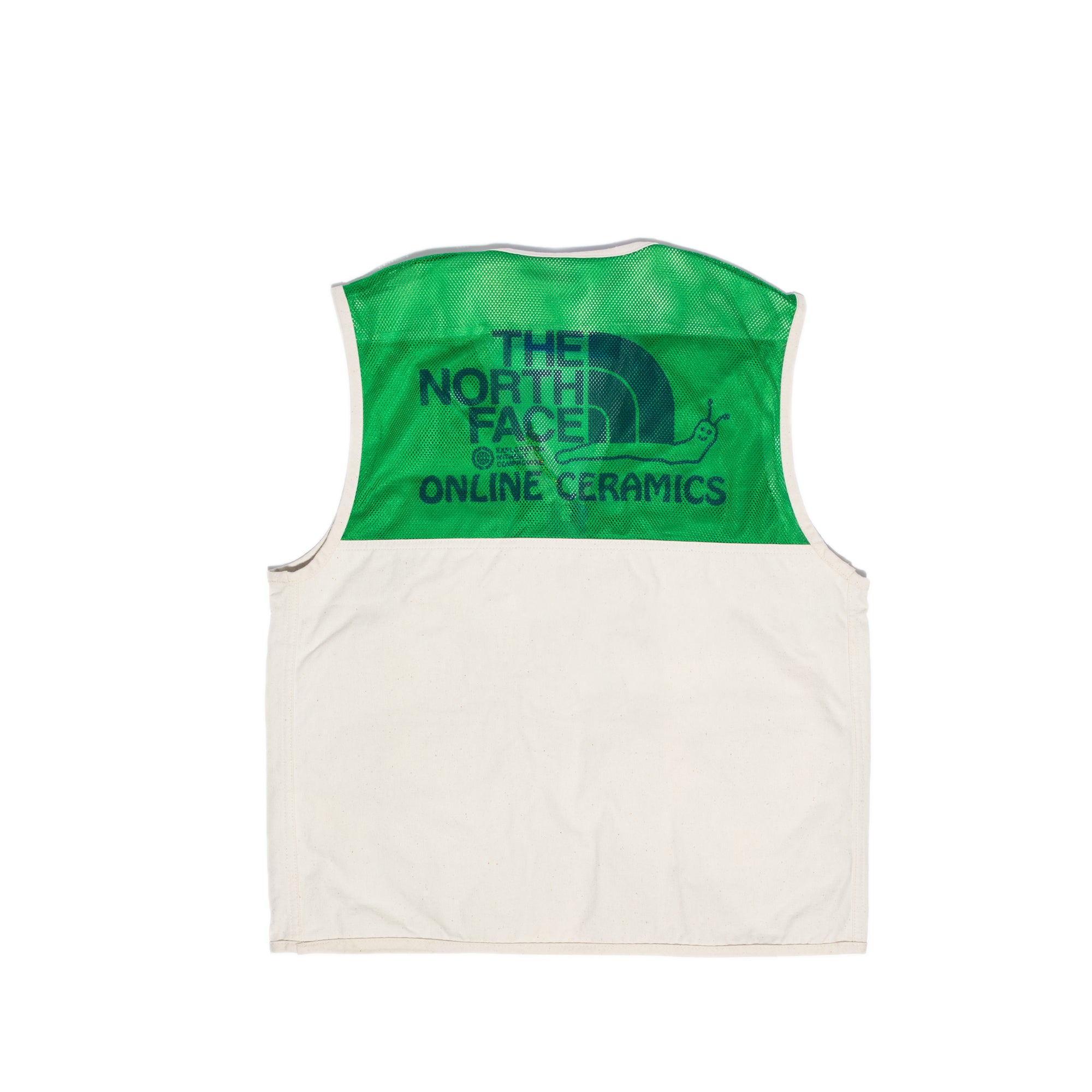 The North Face X Online Ceramics Mens M66 Utility Field Vest Raw Undyed