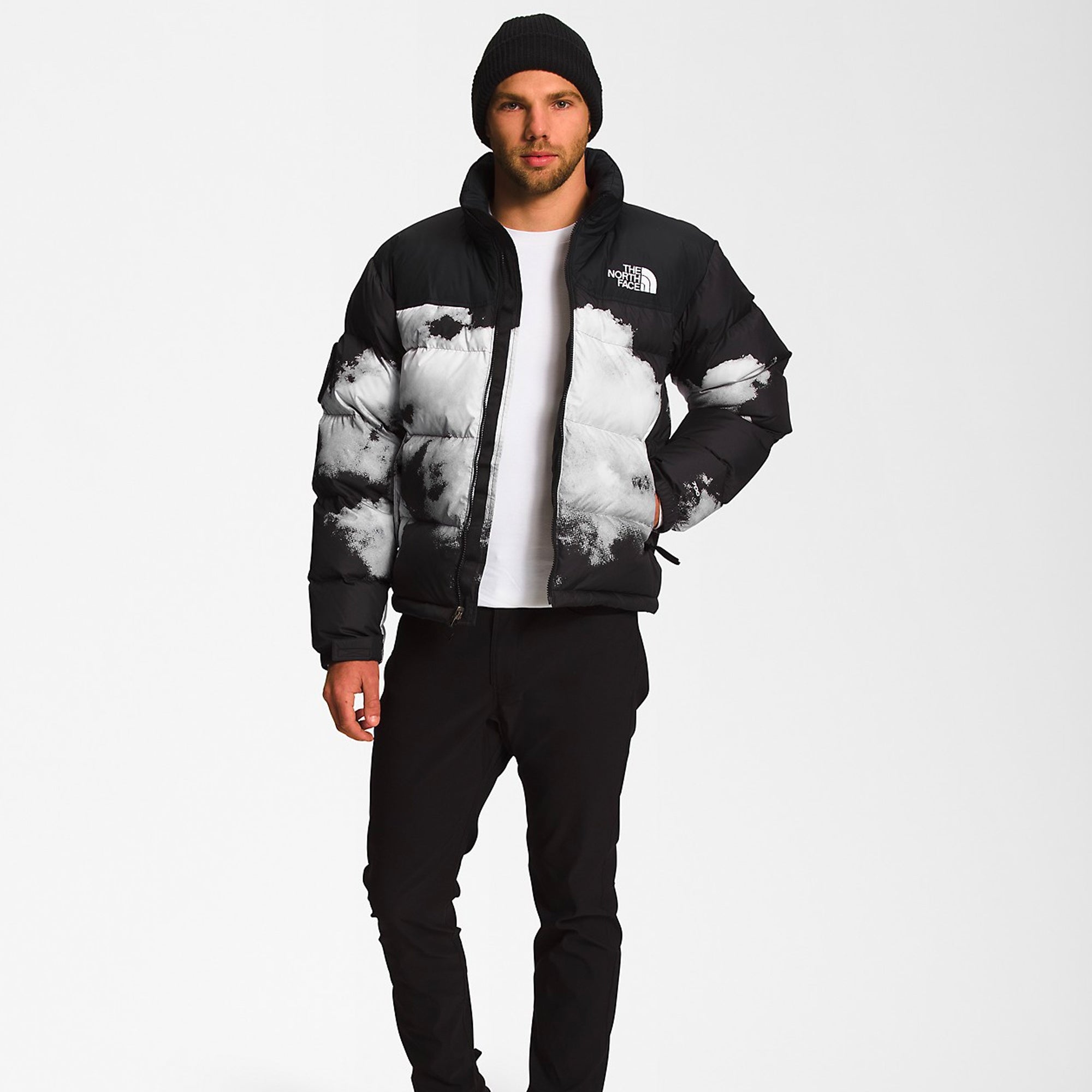 The North Face Mens Print 92 Retro Anniversary Nuptse Jacket