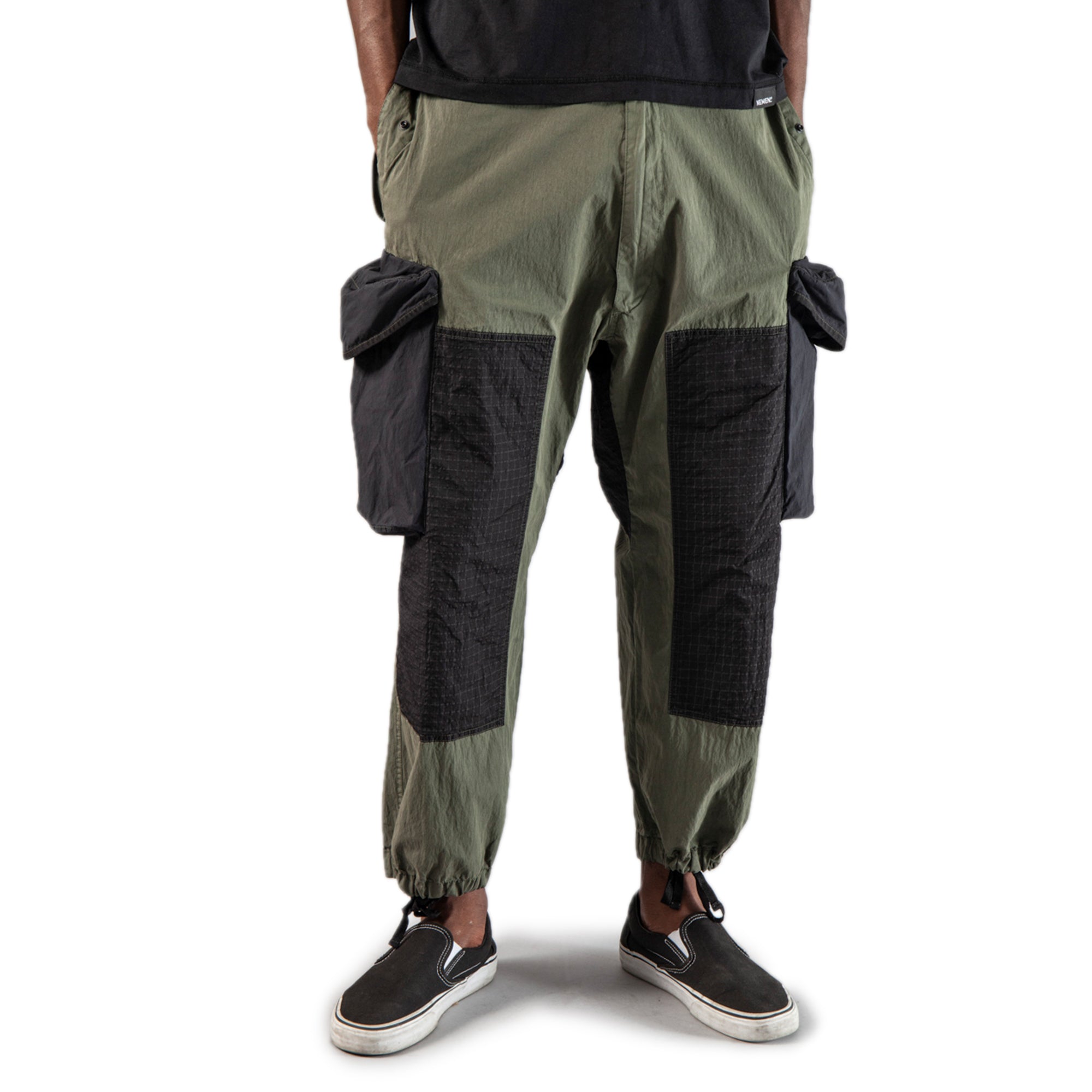 Nemen Mens Cargo Overpants 'Black'