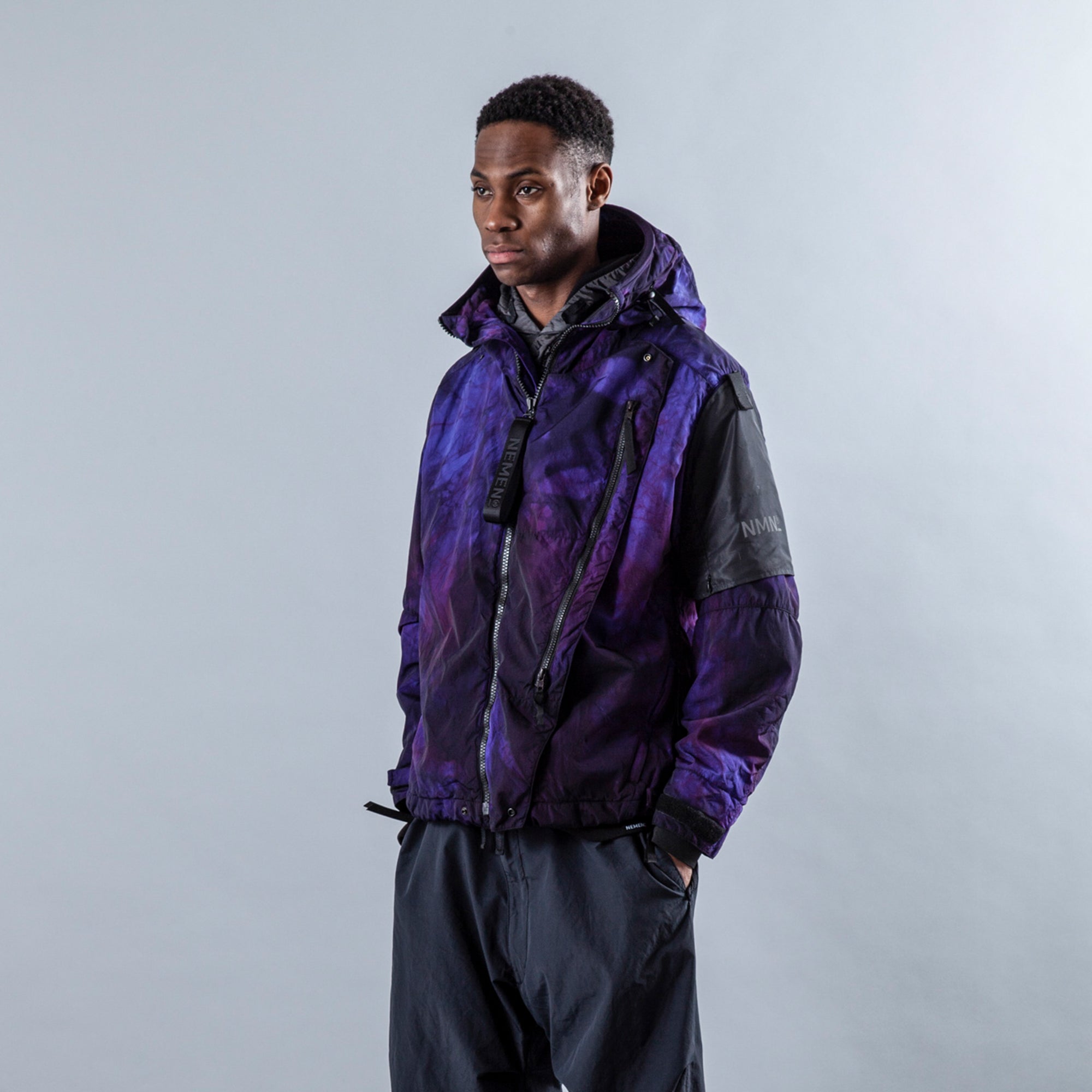 Nemen Does 3L Tie-Dye Jacket in Cosmic Dye