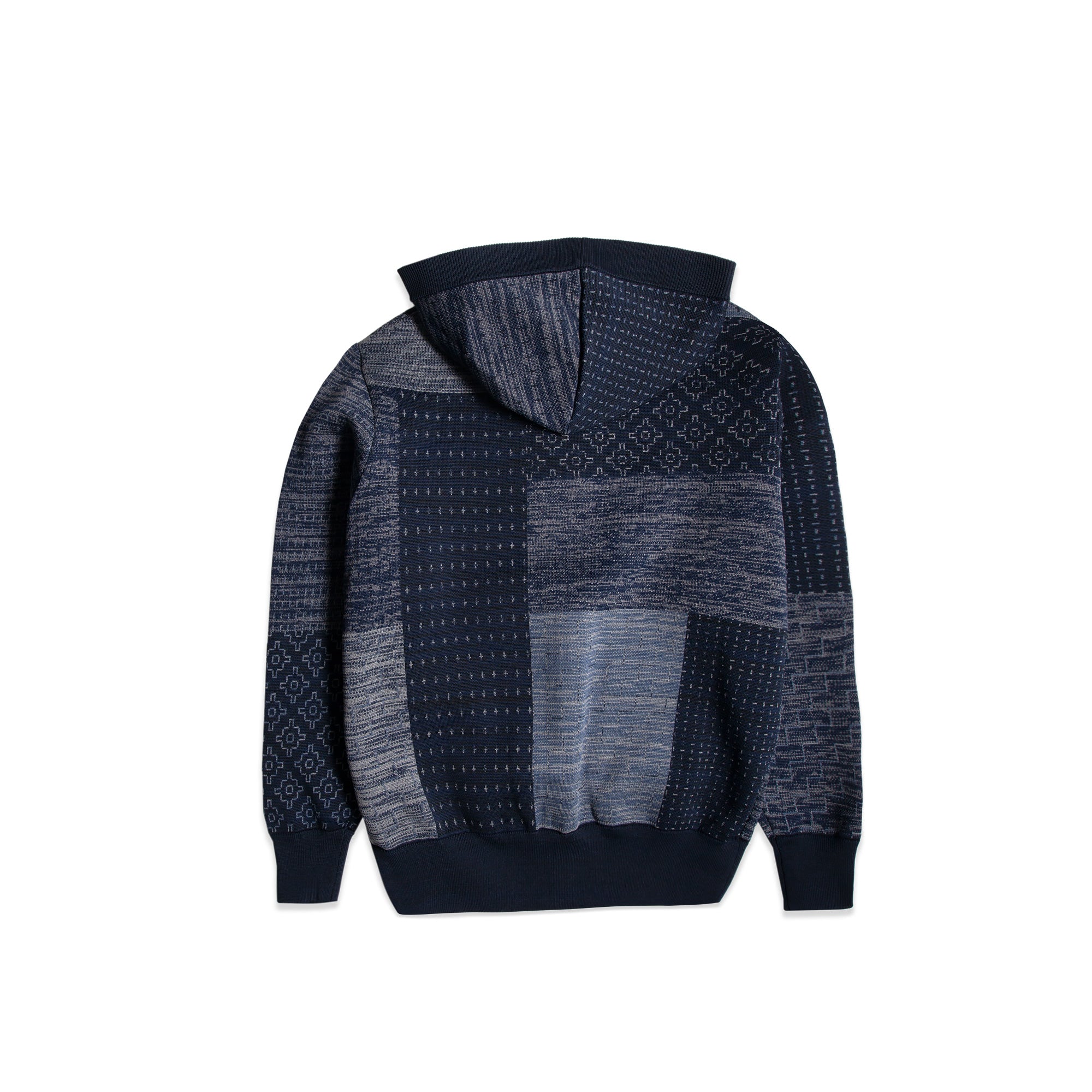 FDMTL Mens Jog Patchwork Parka Jacket