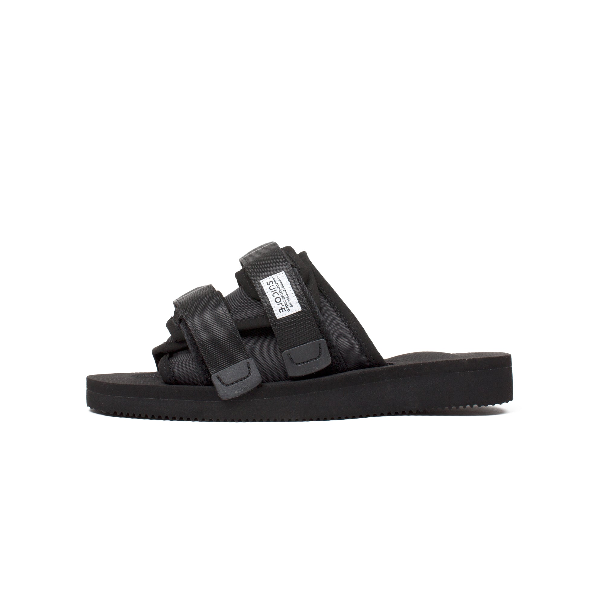 Suicoke Mens Moto-Cab 'Black' Sandals