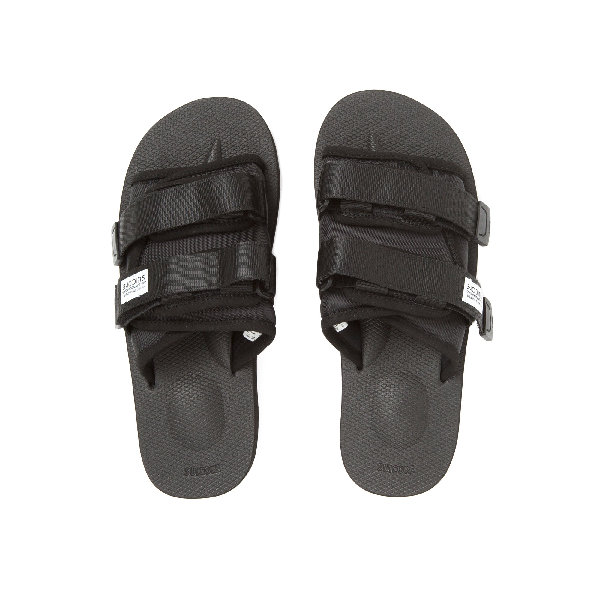 Suicoke Mens Moto-Cab 'Black' Sandals