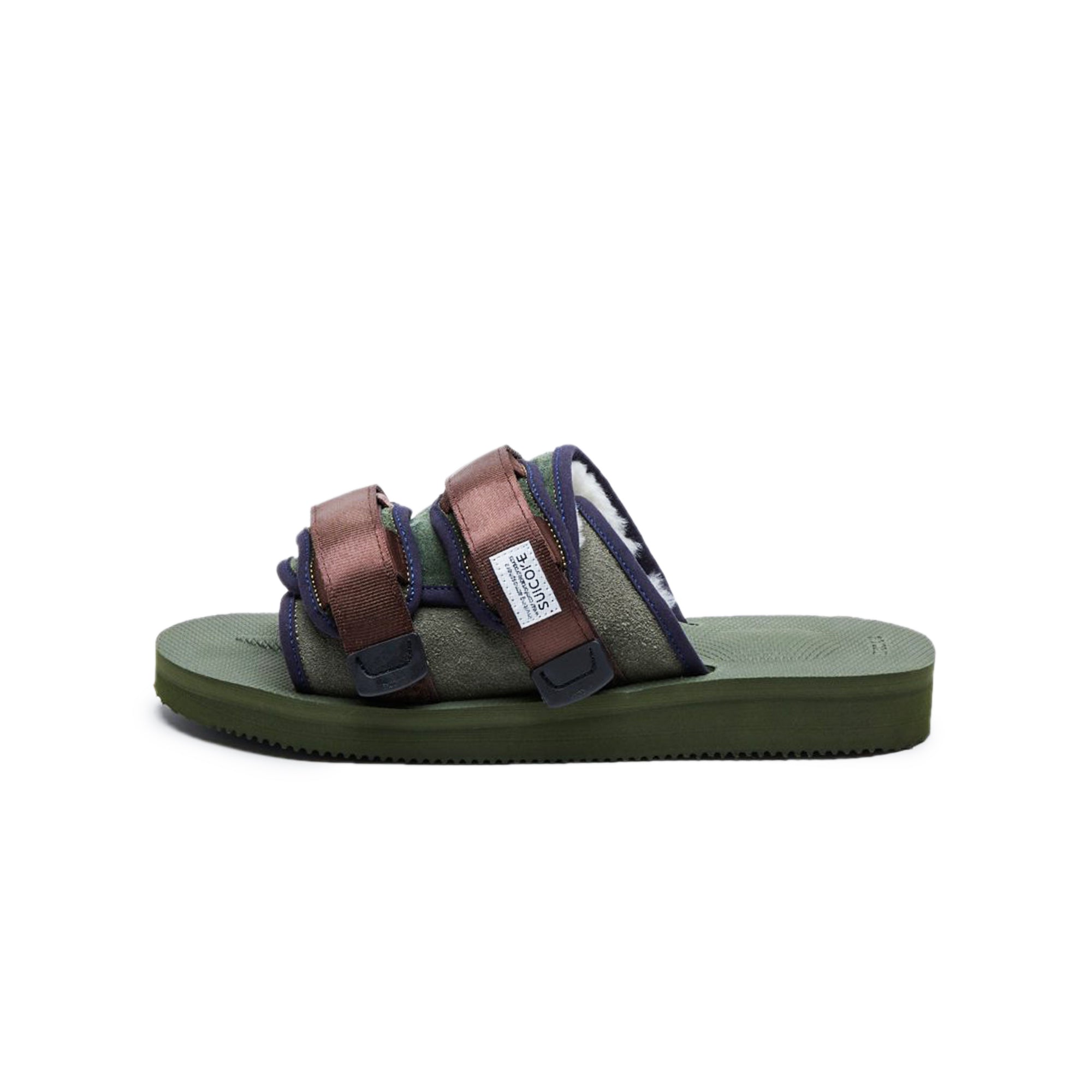 Suicoke Mens Moto-Mab Sandals 'Olive x Sage Green'