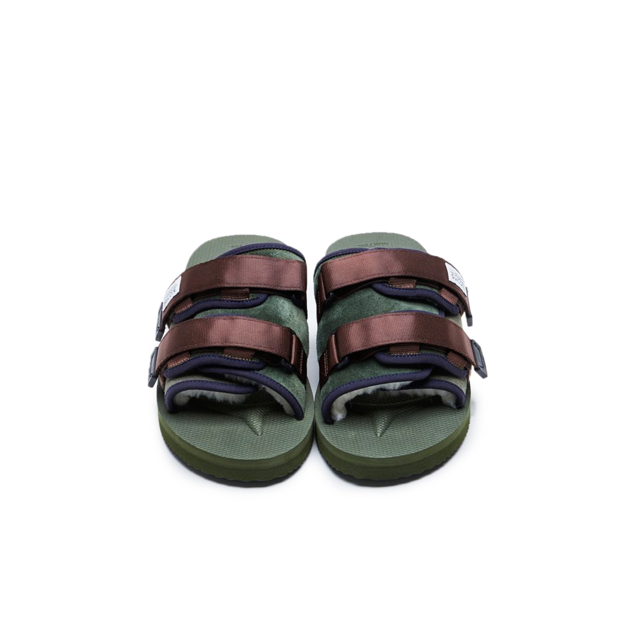 Suicoke Mens Moto-Mab Sandals 'Olive x Sage Green'