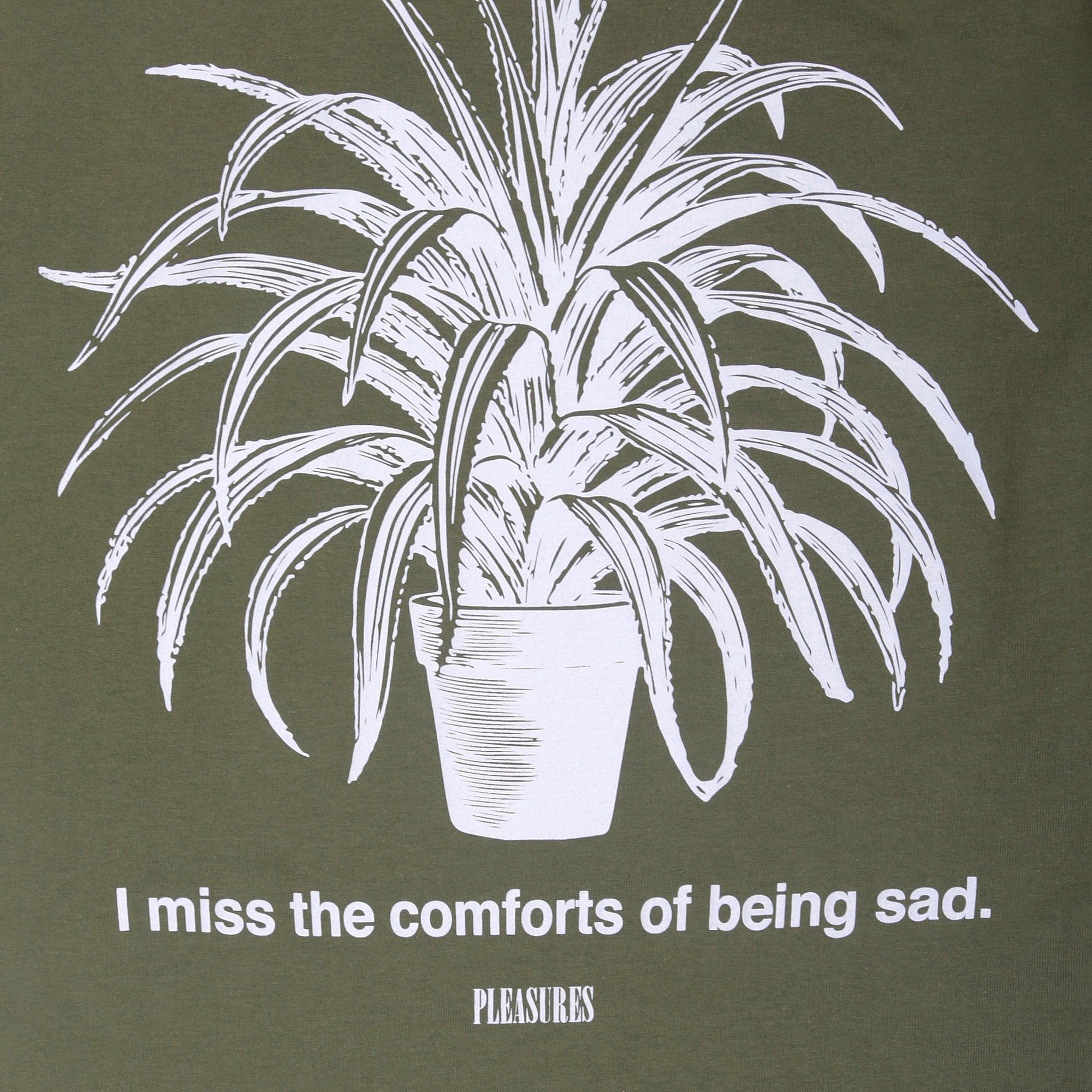 Pleasures Comforts Tee - Olive