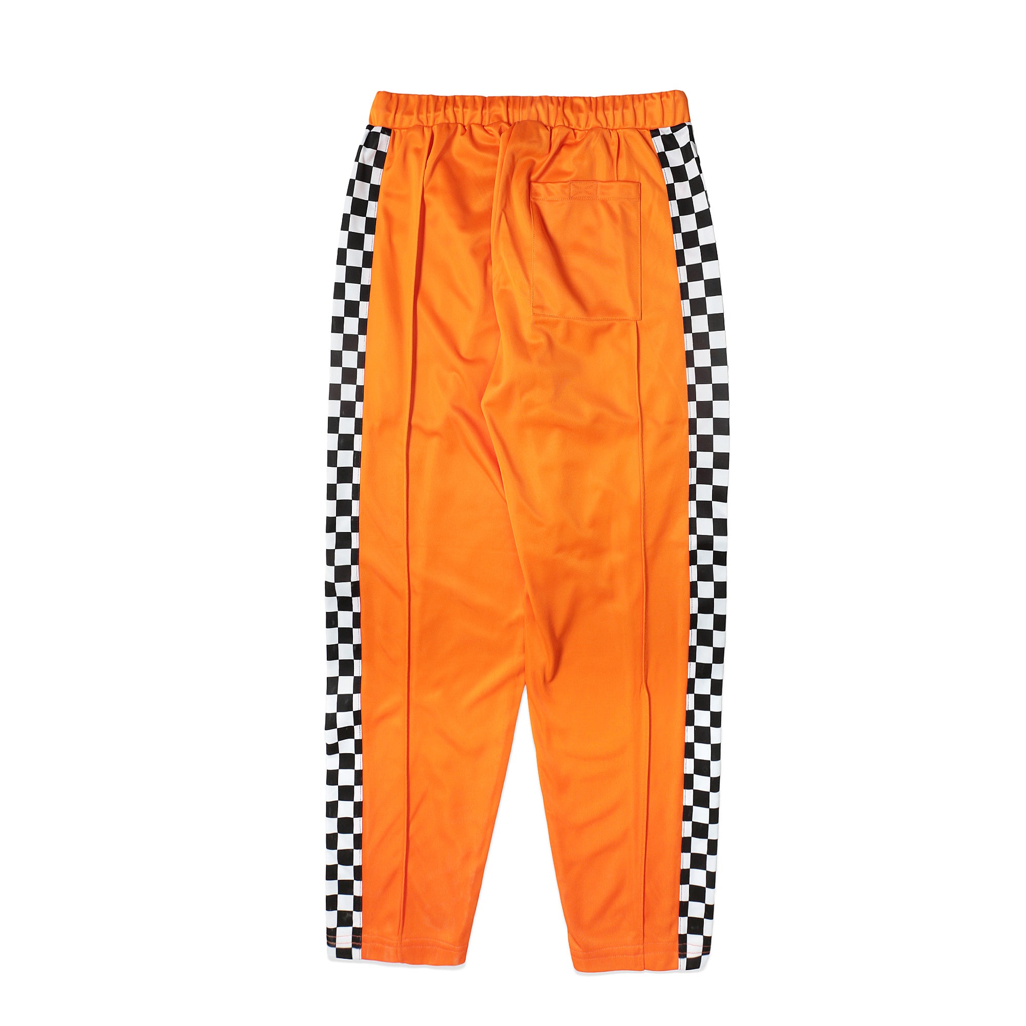 Pleasures Checkered Track Pant Orange