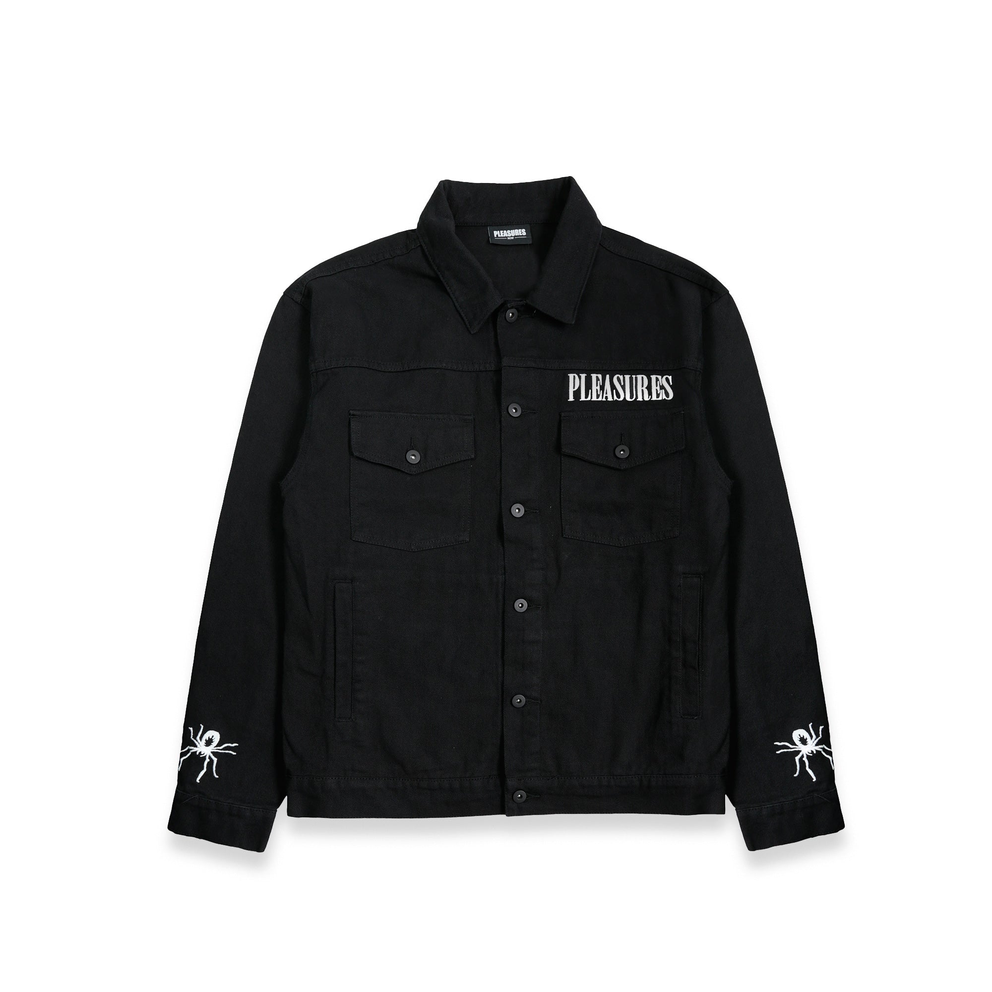 Pleasures Web Denim Jacket [P18F103003]
