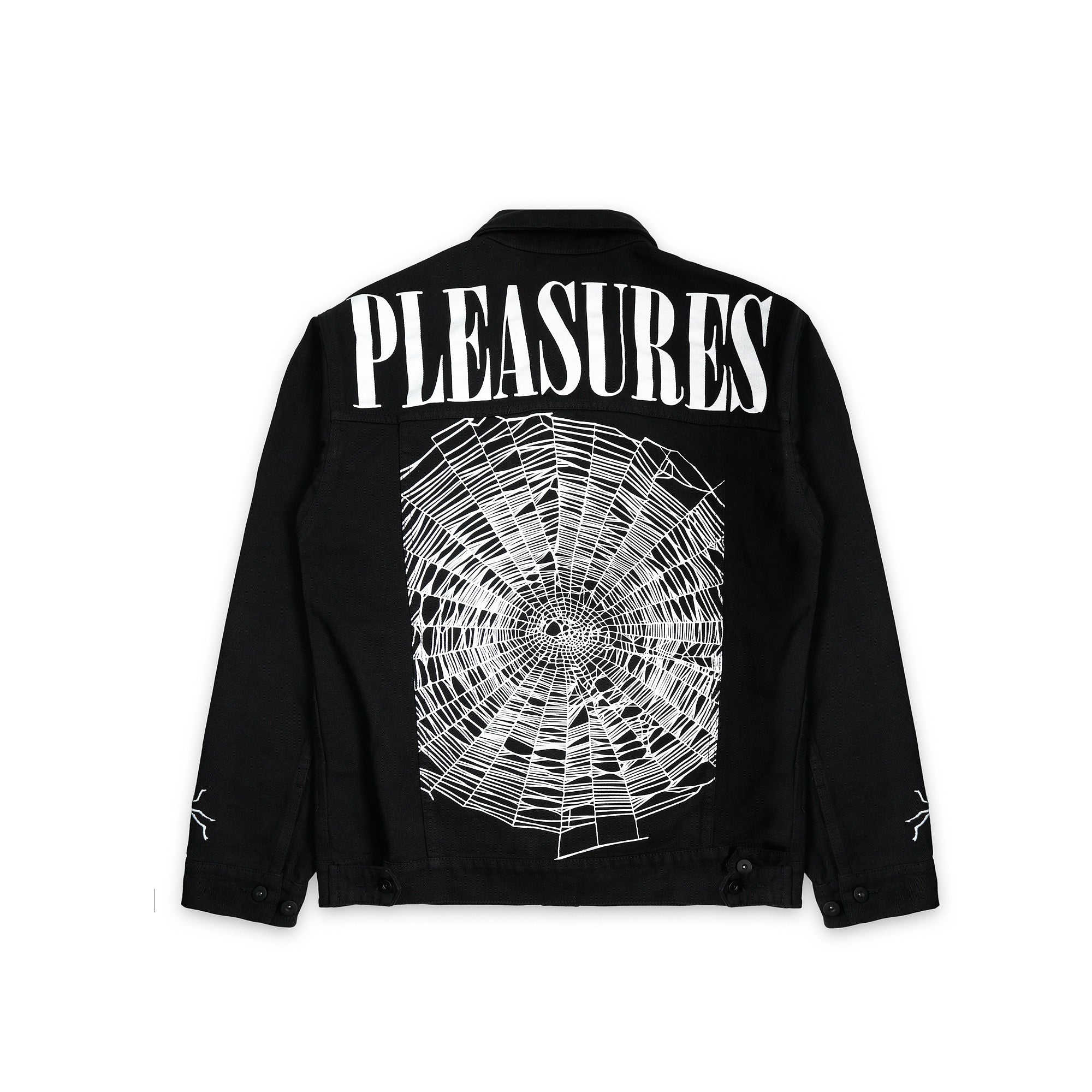Pleasures Web Denim Jacket [P18F103003]
