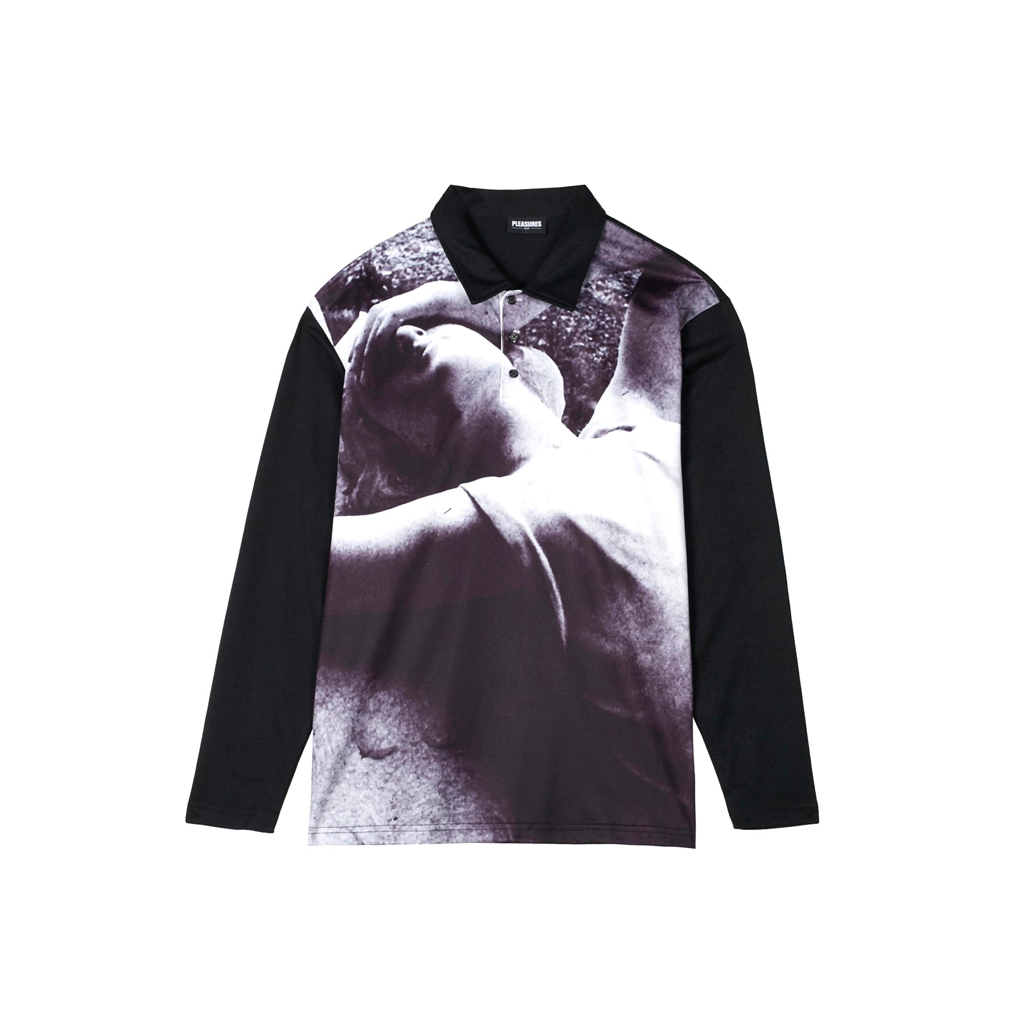 Pleasures x Joy Division Apart Long Sleeve Polo [P19JD007]