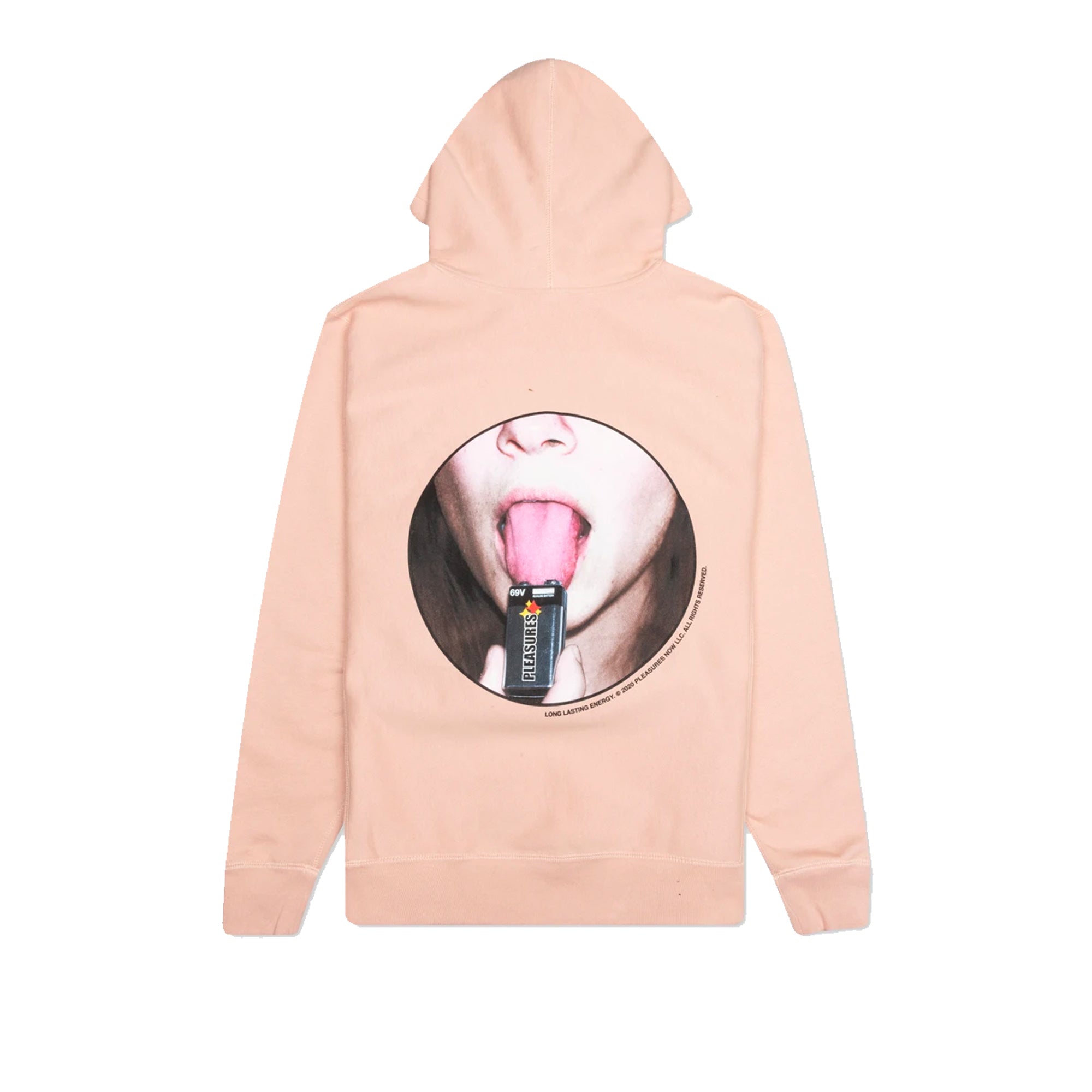 Pleasures Men Charge Preomium Dusty Rose Hoody