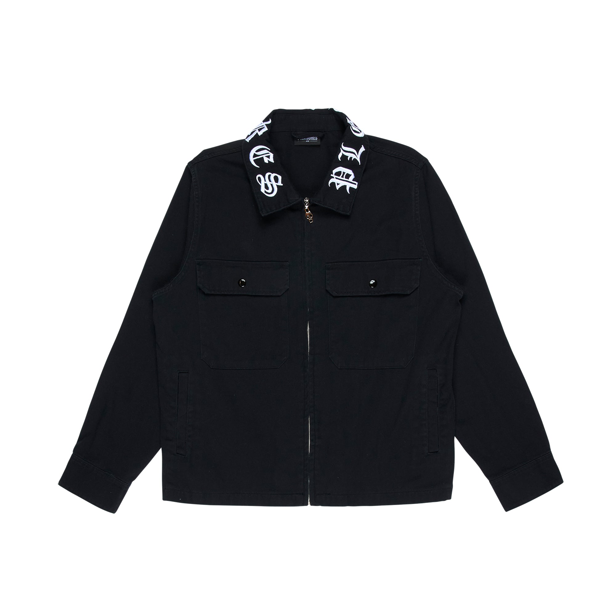 Pleasures Mens Slasher Work Jacket 'Black'