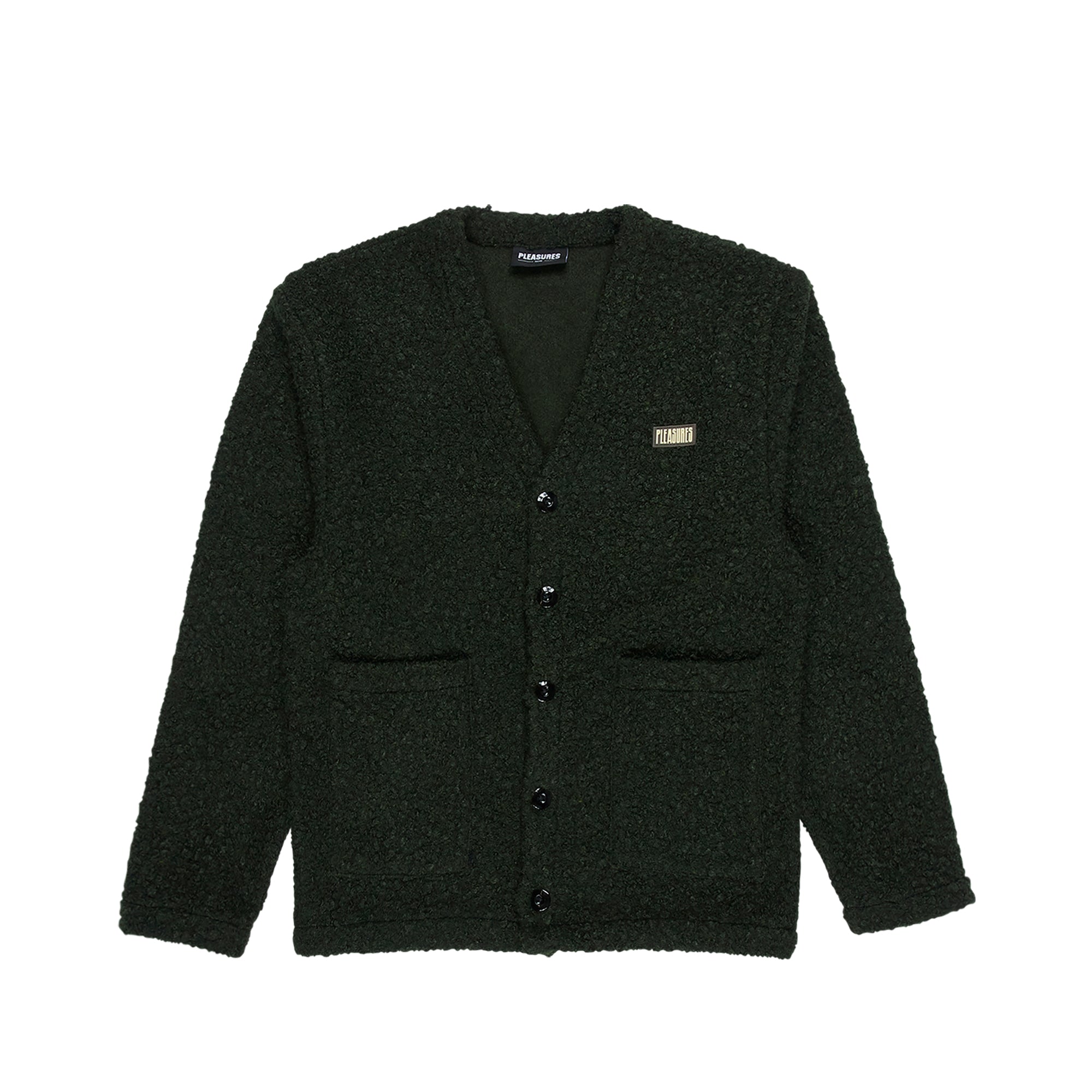Pleasures Mens Creation Cardigan 'Green'
