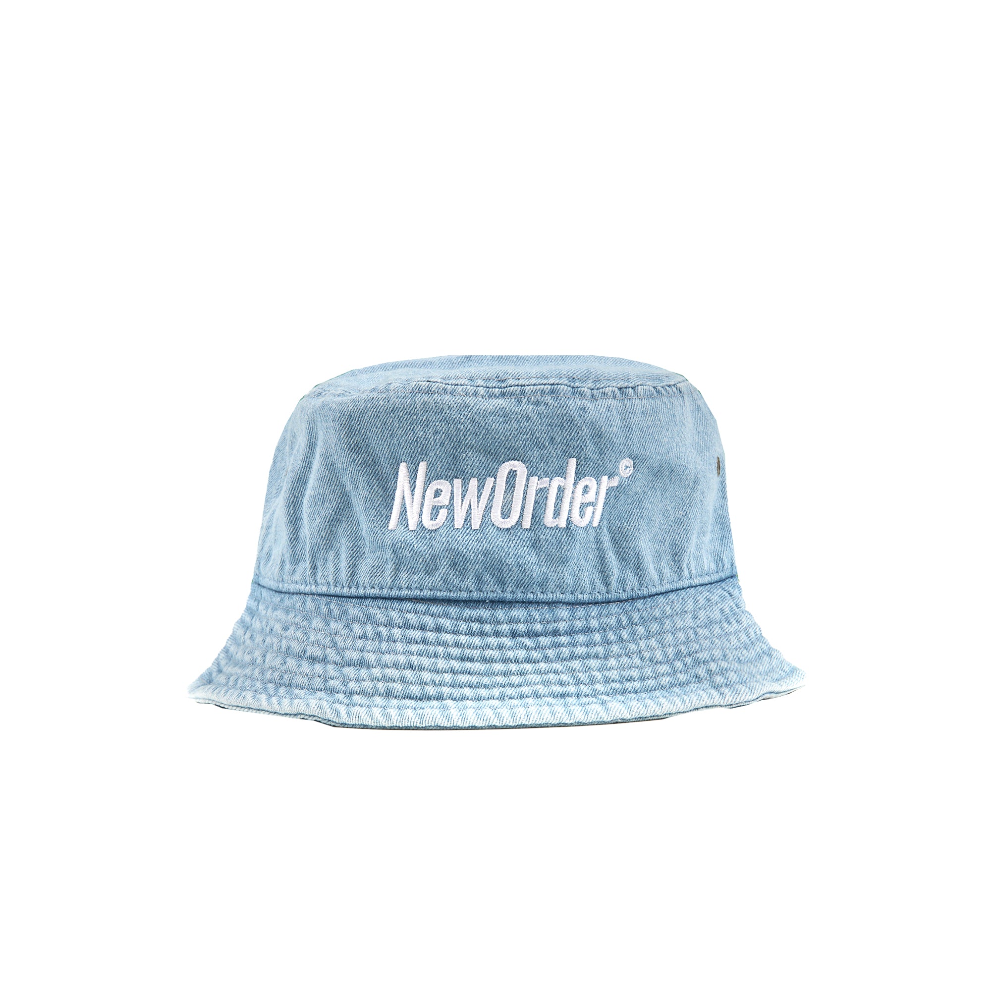 Pleasures Mens Republic Bucket Hat 'Washed Denim'