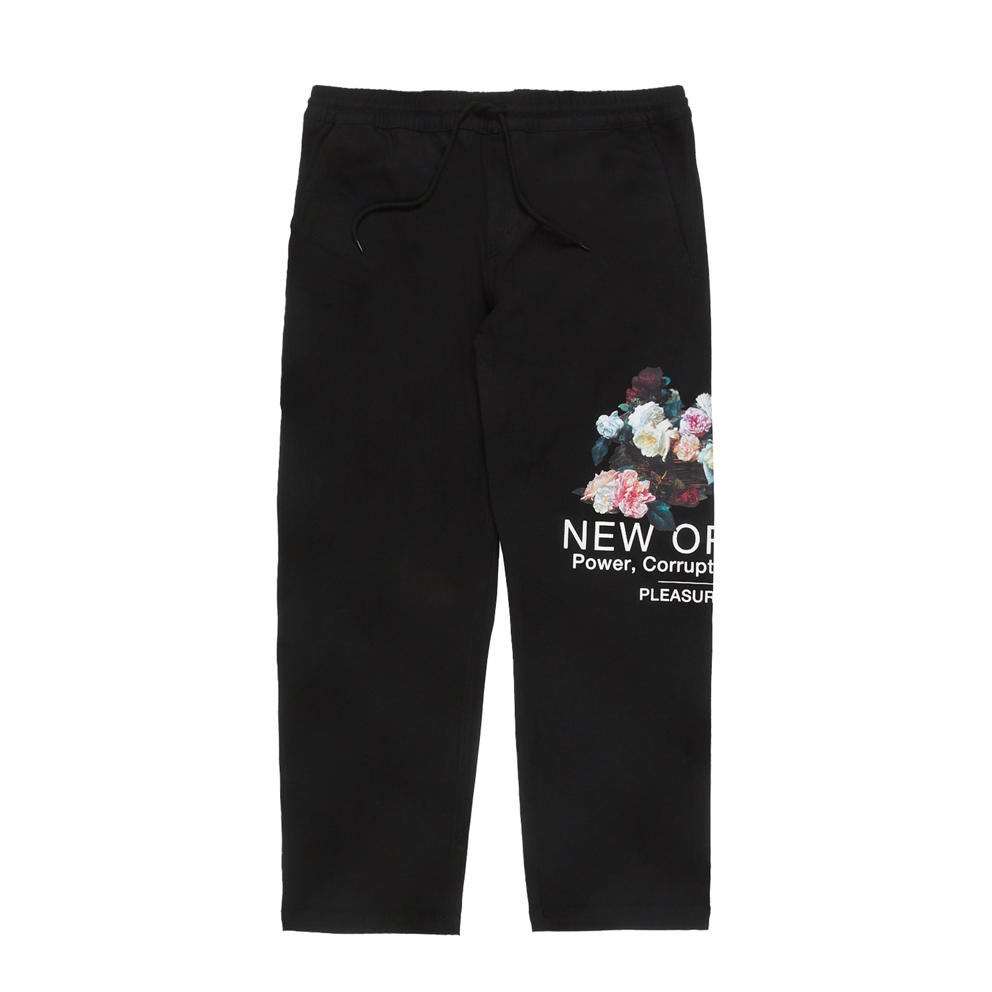 Pleasures Mens Power Beach Pants 'Black'