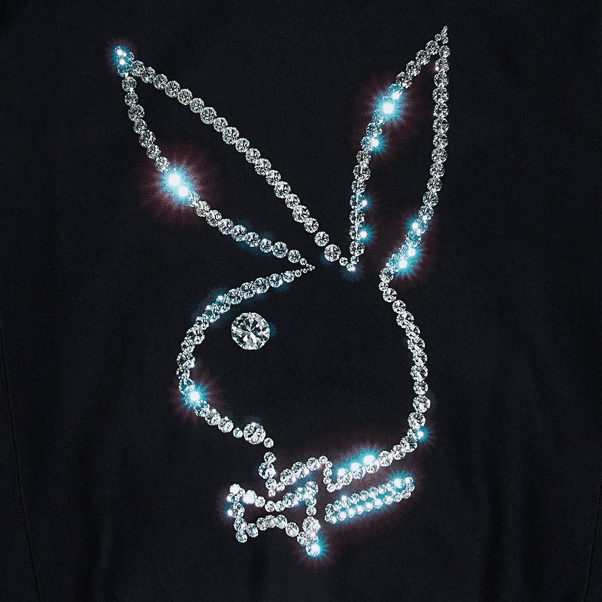 Pleasures x Playboy Mens Icy Hoody 'Black'