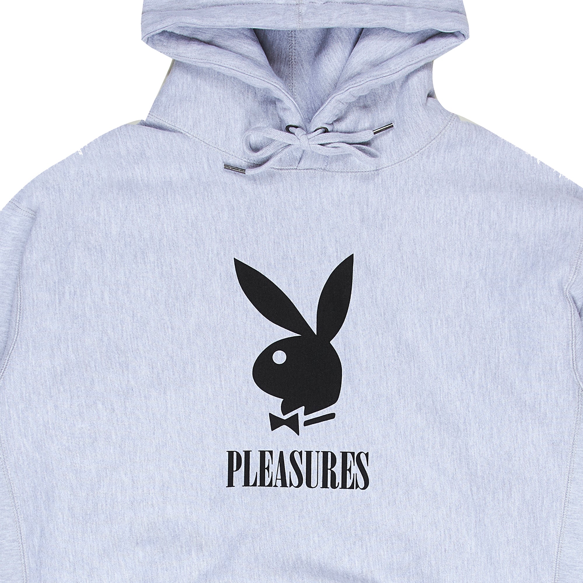 Pleasures x Playboy Mens Play Hoody 'Heather Grey'