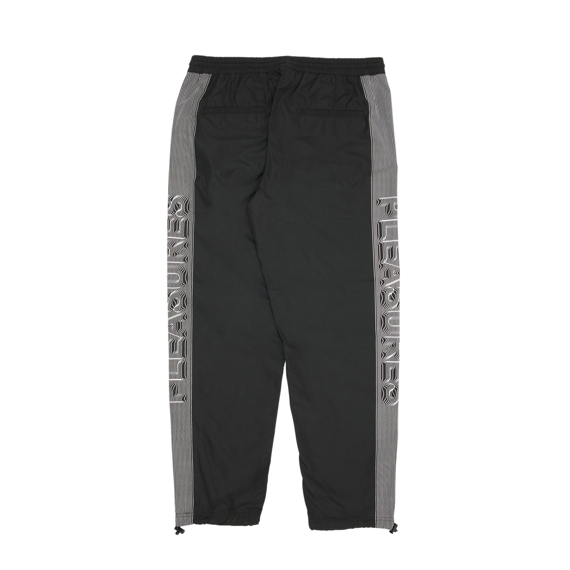 Pleasures Mens 'Black' Decline Nylon Track Pants