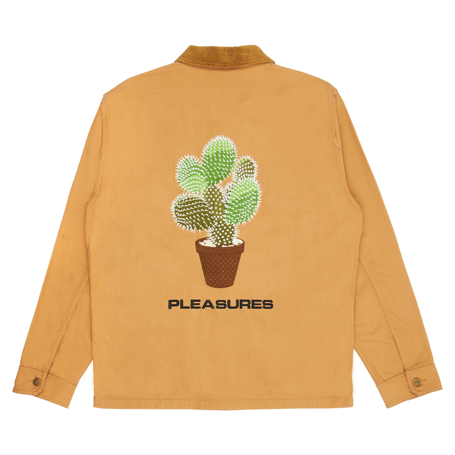 Pleasures Mens 'Khaki' Spike Chore Jacket