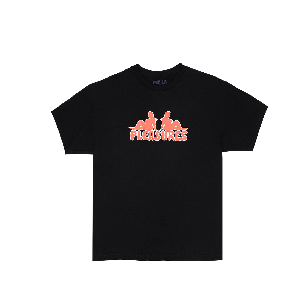 Pleasures Mens Thicc Logo T-Shirt 'Black'