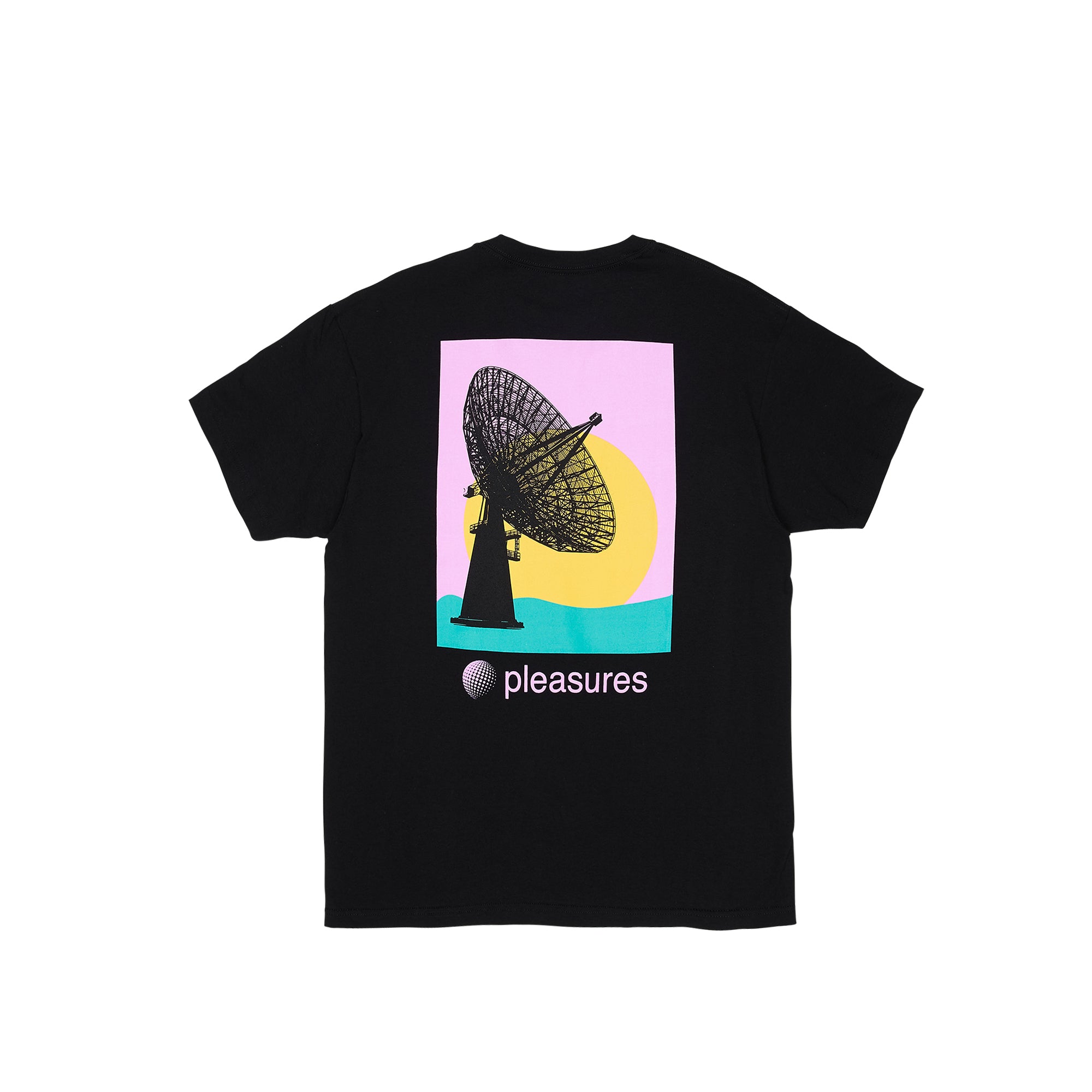 Pleasures Mens Communication T-Shirt 'Black'
