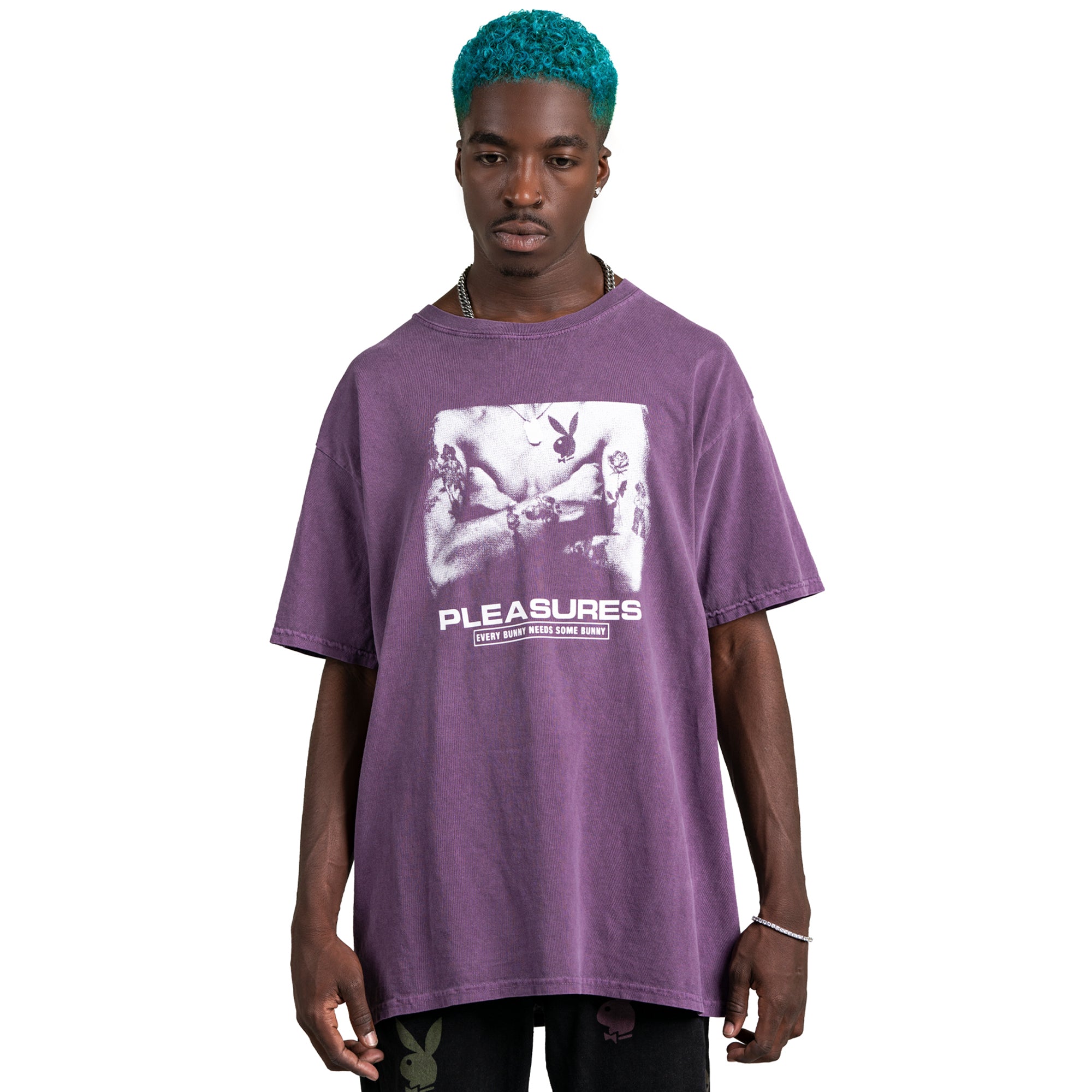 Pleasures Mens Tough Washed SS Tee