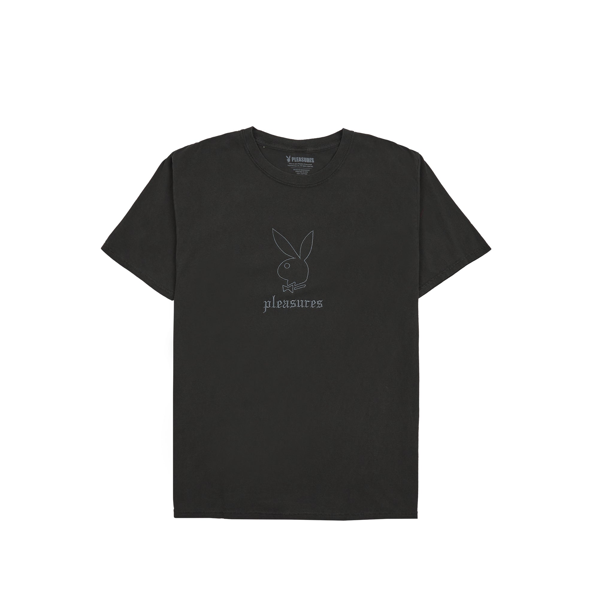 Pleasures Mens Entertainment Pigment Dye SS Tee