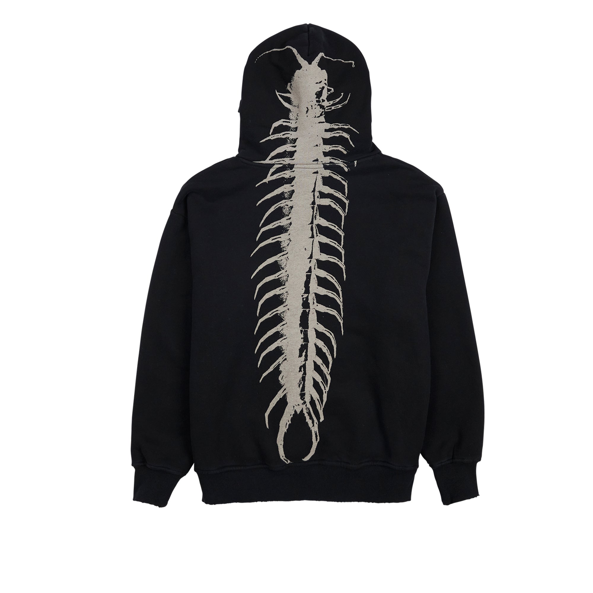 Pleasures Mens Crawler Hoodie 'Black'