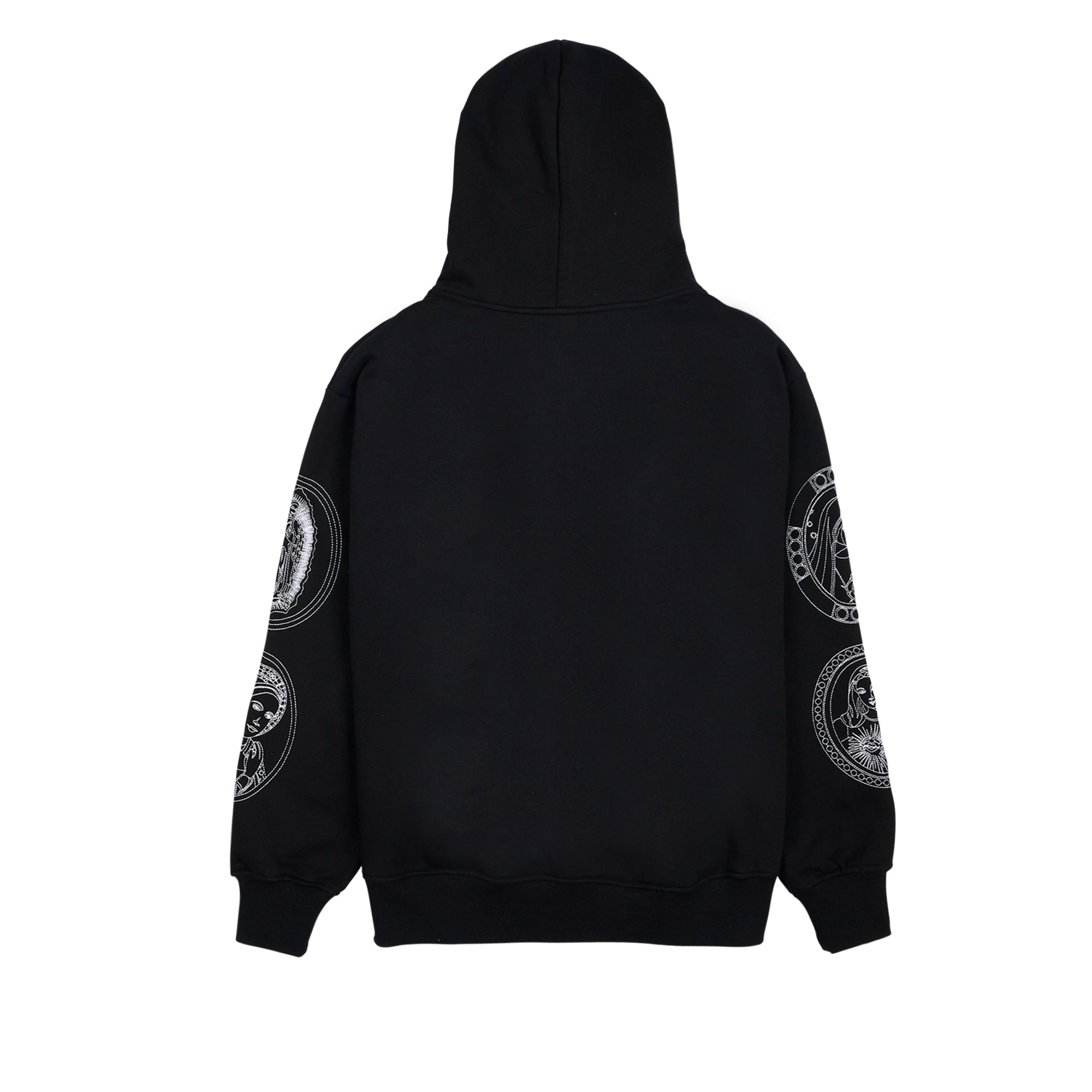 Pleasures Mens Virgin Zip Hoodie 'Black'