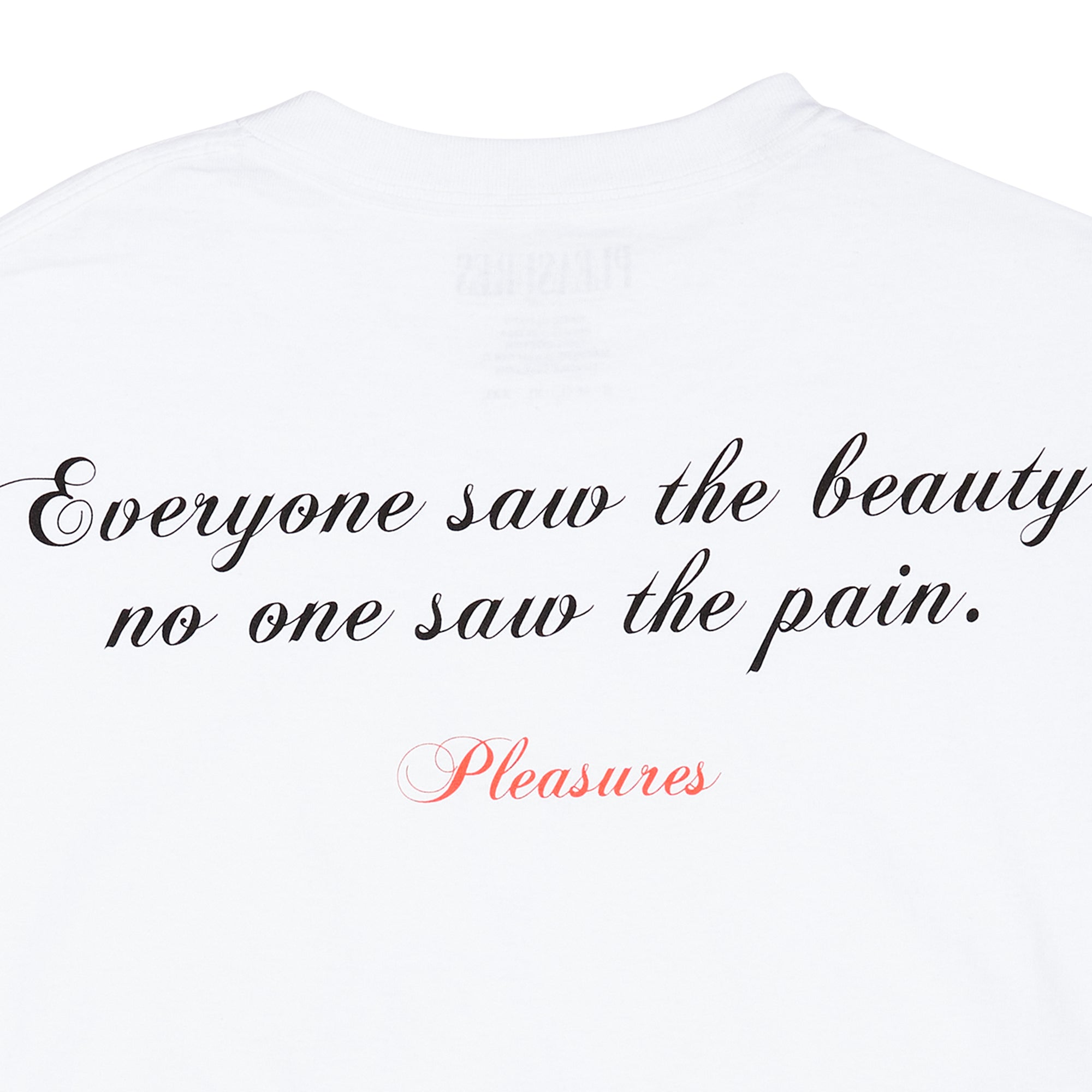 Pleasures Mens Beauty T-Shirt 'White'