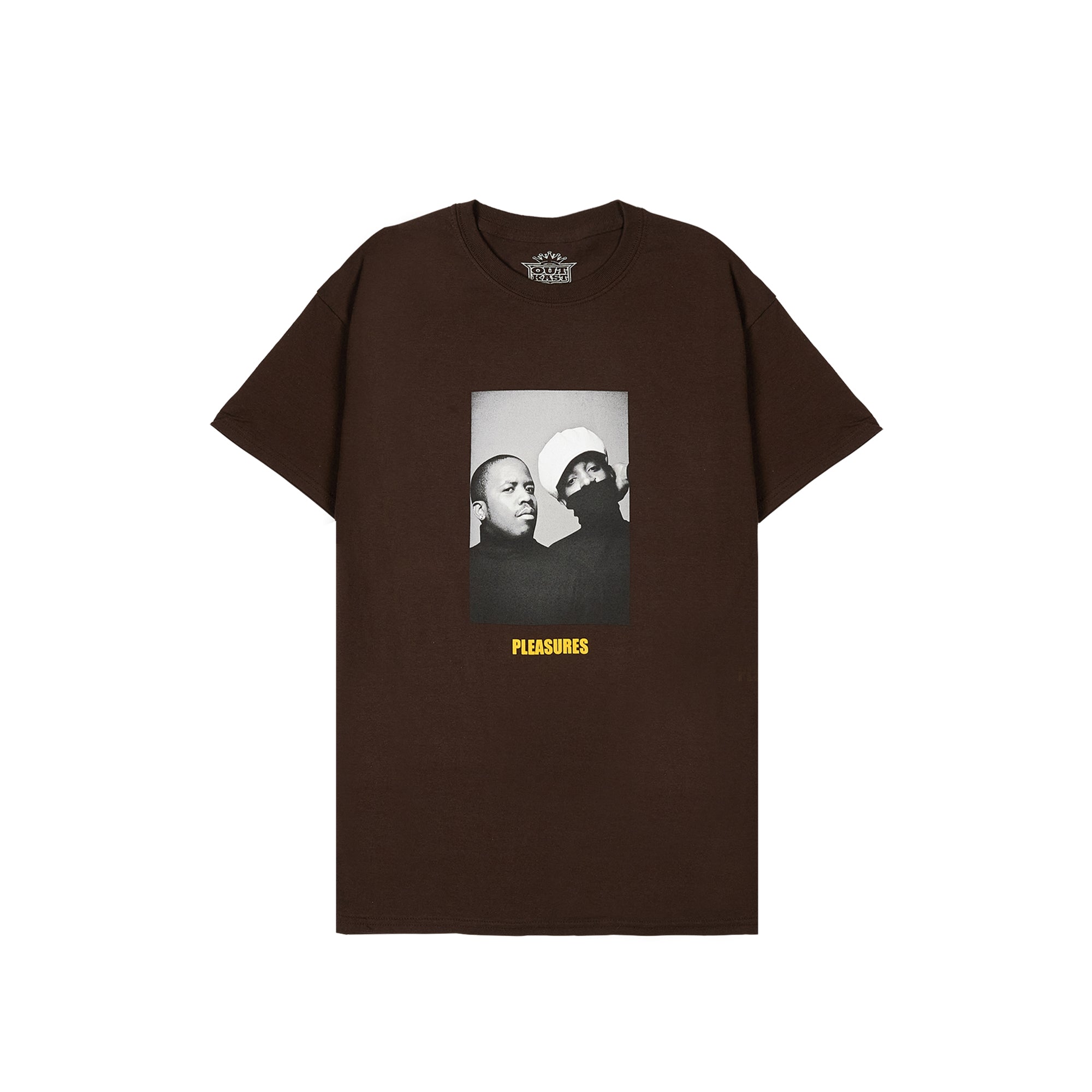 Pleasures Mens Vocabulary T-Shirt 'Brown'