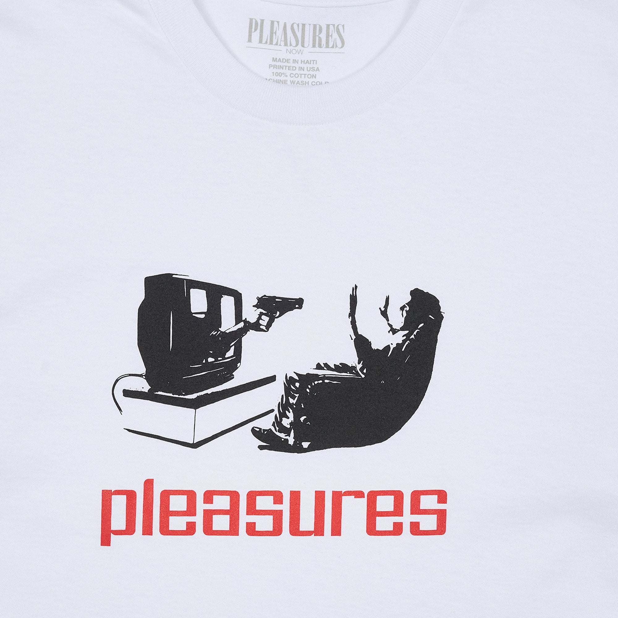 Pleasures Mens TV SS Tee