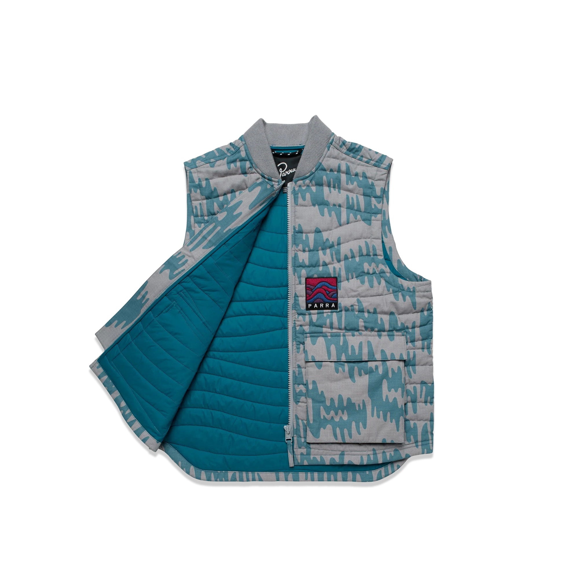 By Parra Mens Tremor Pattern Vest