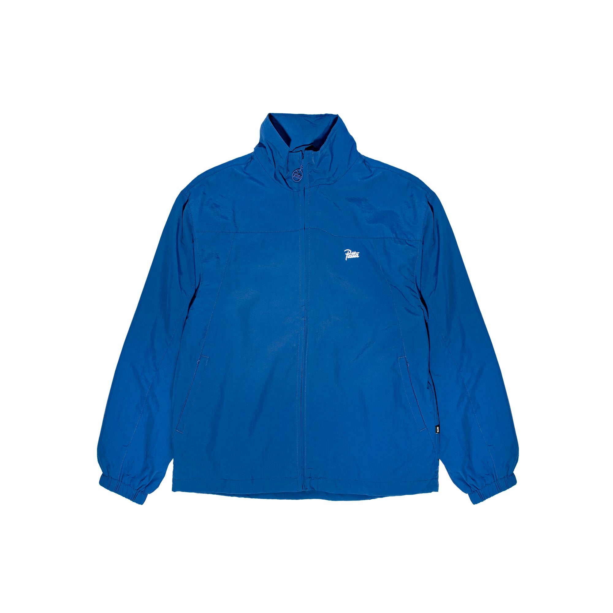 Patta Mens Basic Nylon M2 Track Jacket 'Monaco Blue'