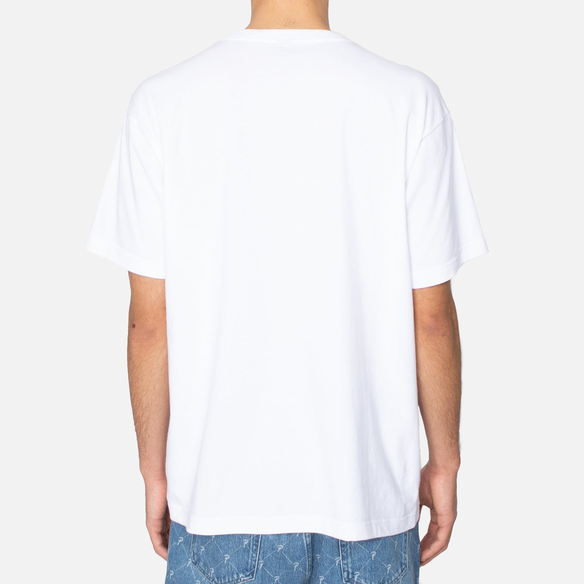 Patta Mens Basic Script P T-Shirt 'White'