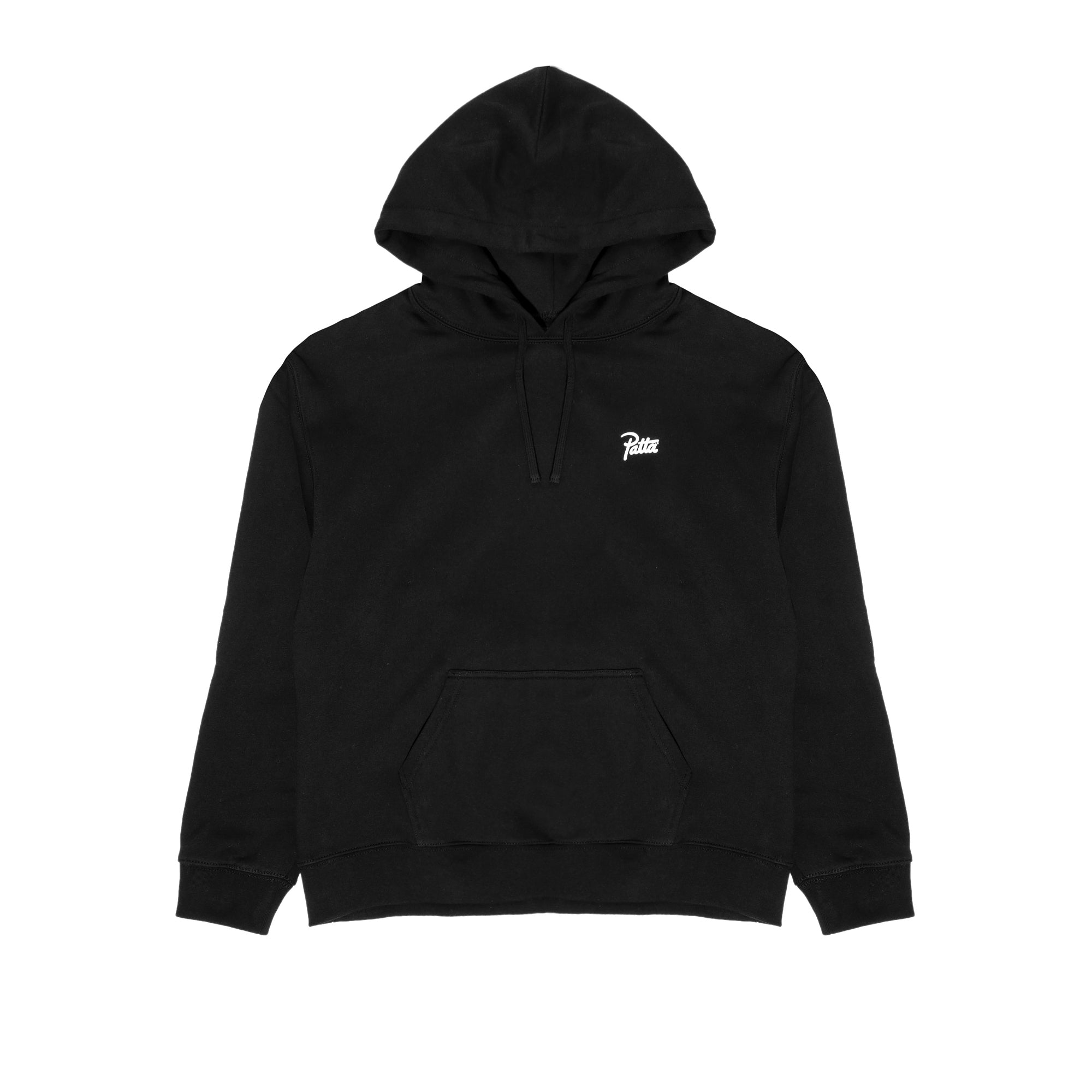 Patta Mens La Flor Hooded Sweater 'Black'