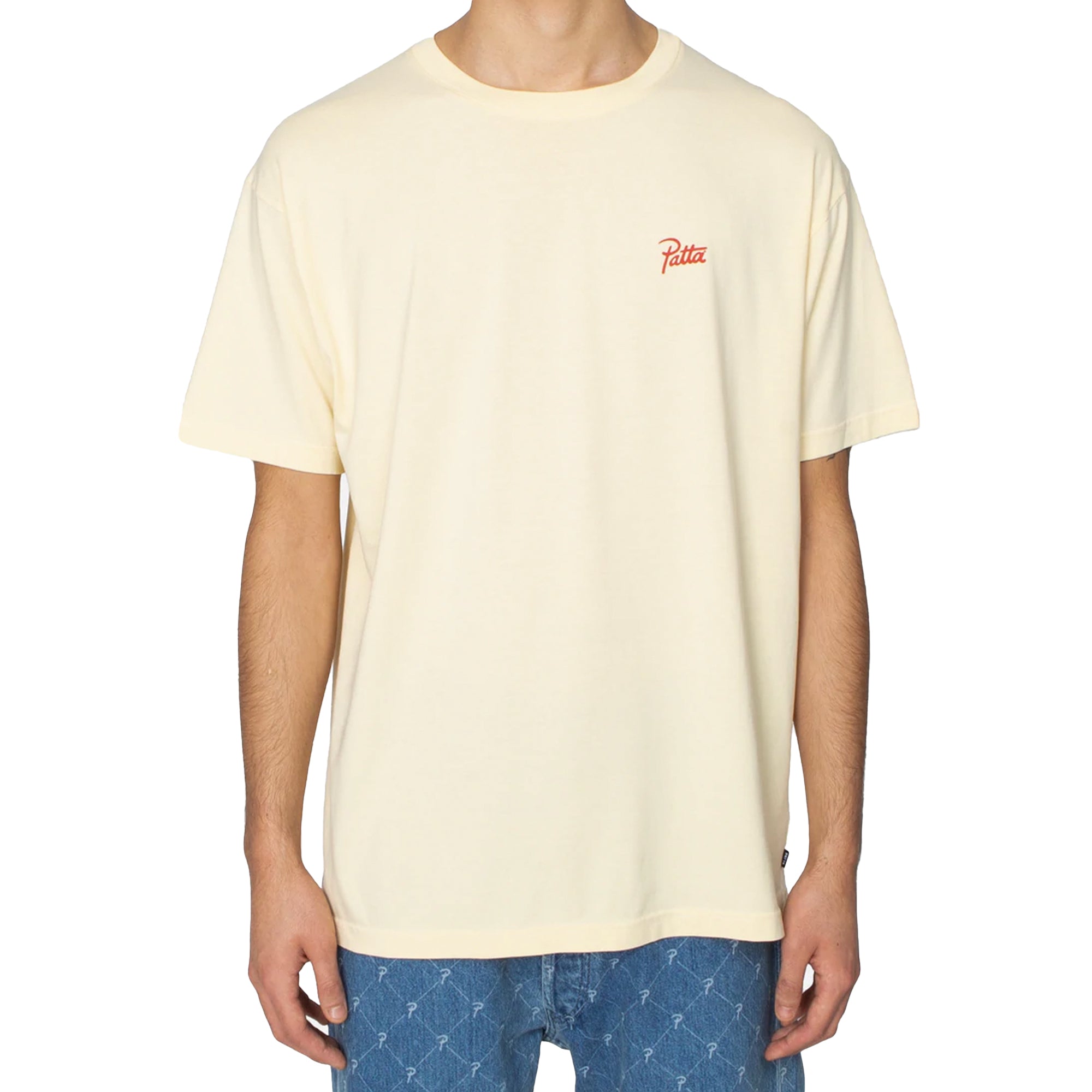 Patta Mens Lucky Charm T-Shirt 'Vanilla Custard'
