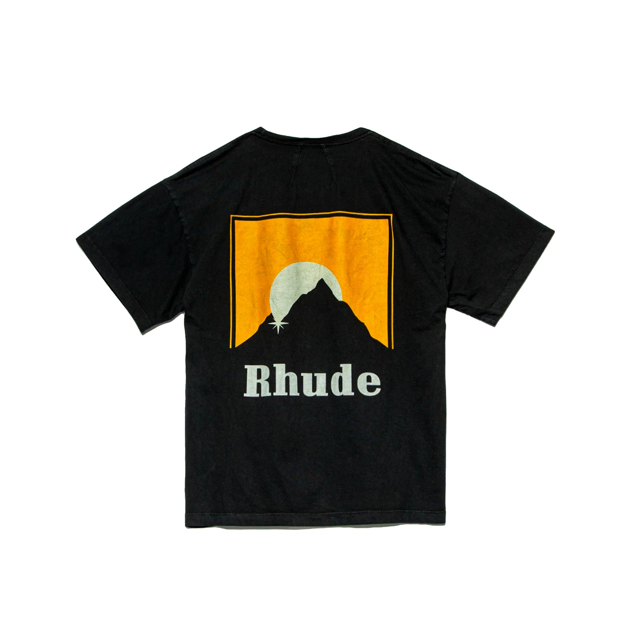Rhude Mens Moonlight Tee 'Black'